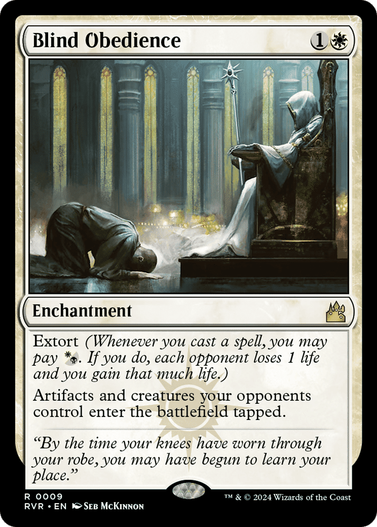 Blind Obedience — Ravnica Remastered — Magic: The Gathering