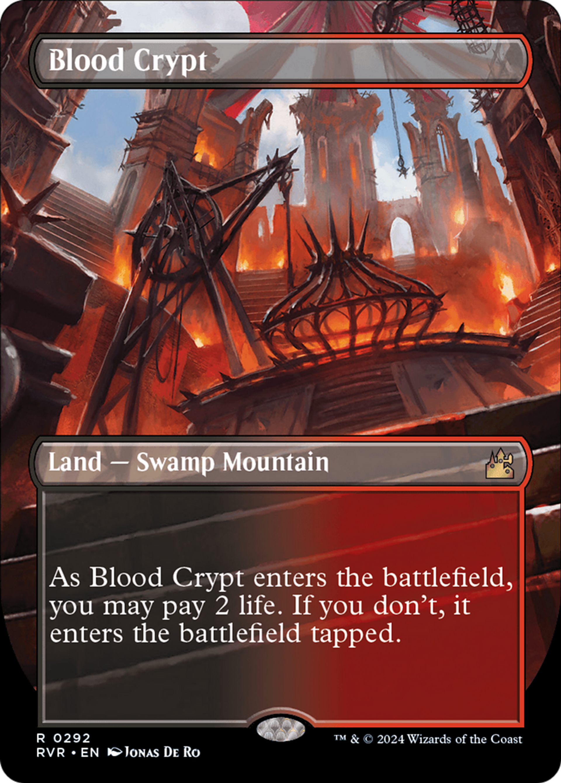 Blood Crypt — Ravnica Remastered — Magic: The Gathering