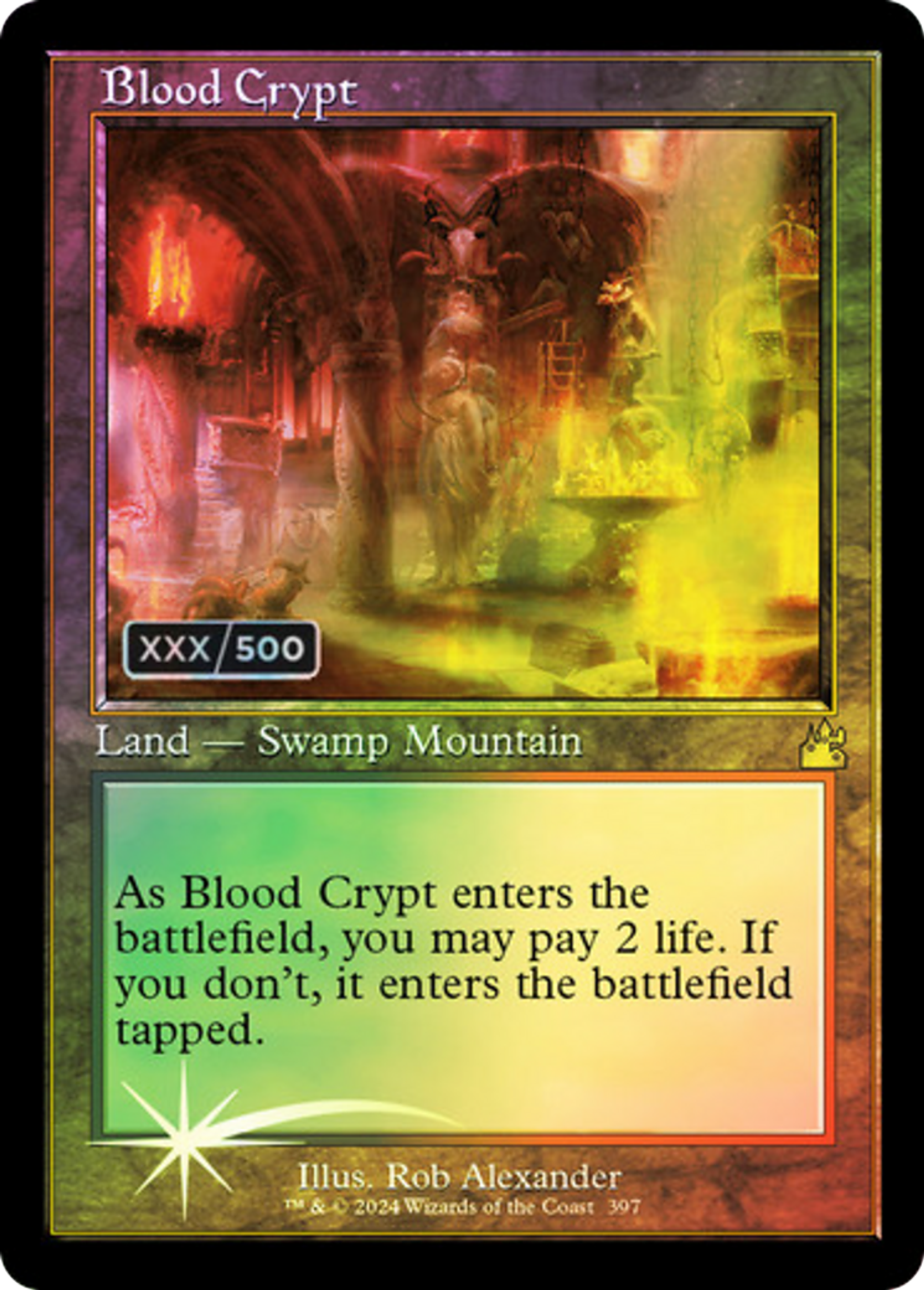 Blood Crypt — Ravnica Remastered — Magic: The Gathering