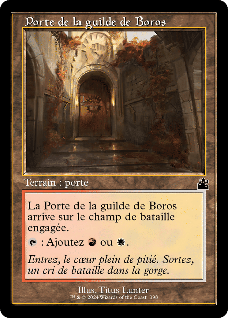 Porte de la guilde de Boros — Ravnica Remastered — Magic: The Gathering