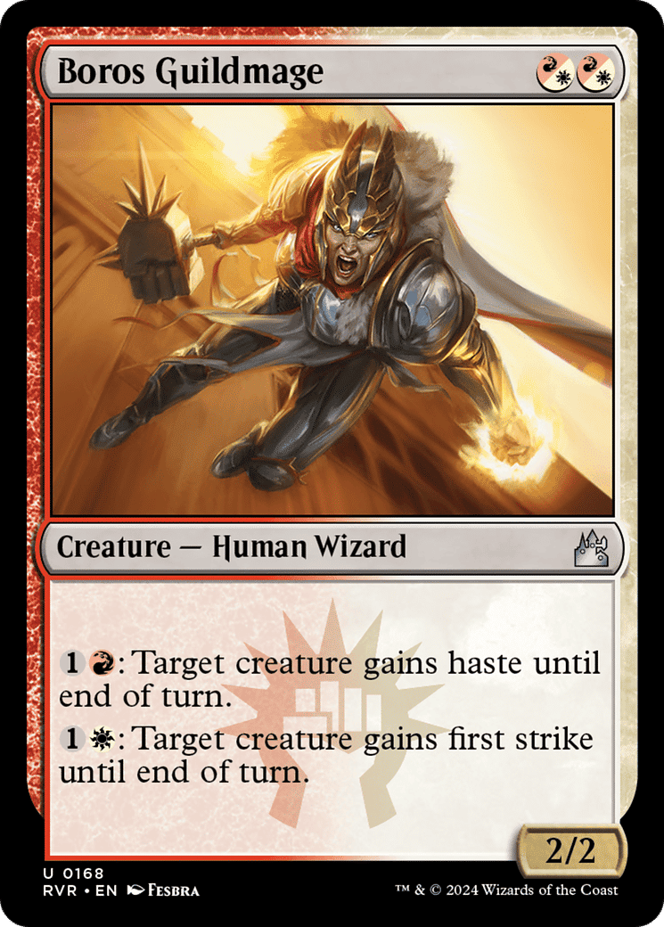 Boros Guildmage — Ravnica Remastered — Magic: The Gathering