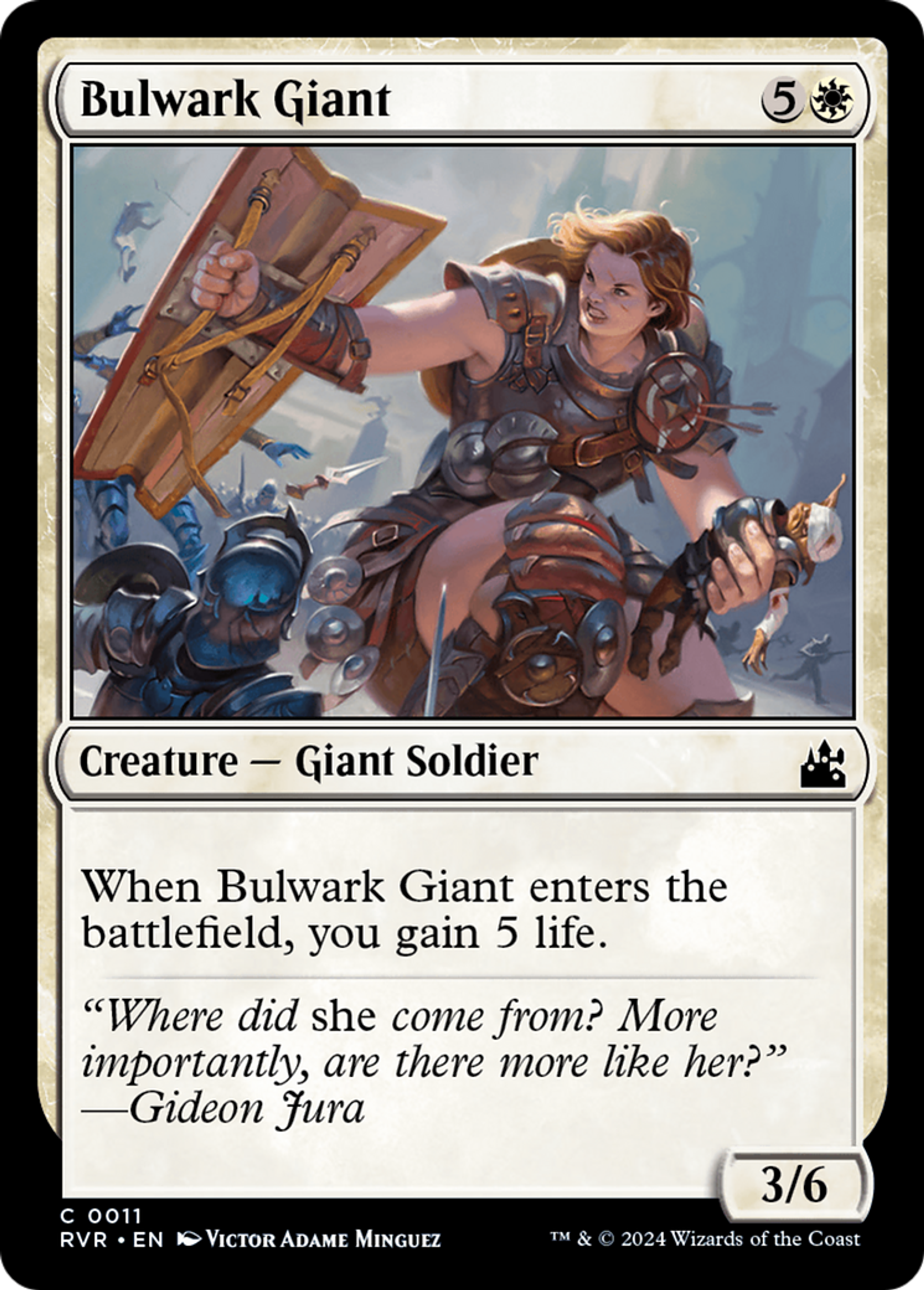 Bulwark Giant — Ravnica Remastered — Magic: The Gathering