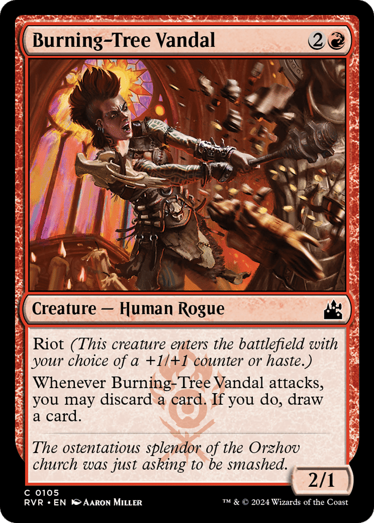 Burning-Tree Vandal — Ravnica Remastered — Magic: The Gathering