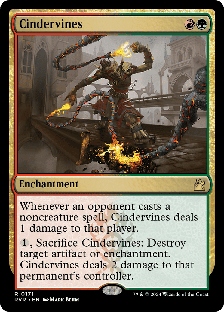 Cindervines — Ravnica Remastered — Magic: The Gathering