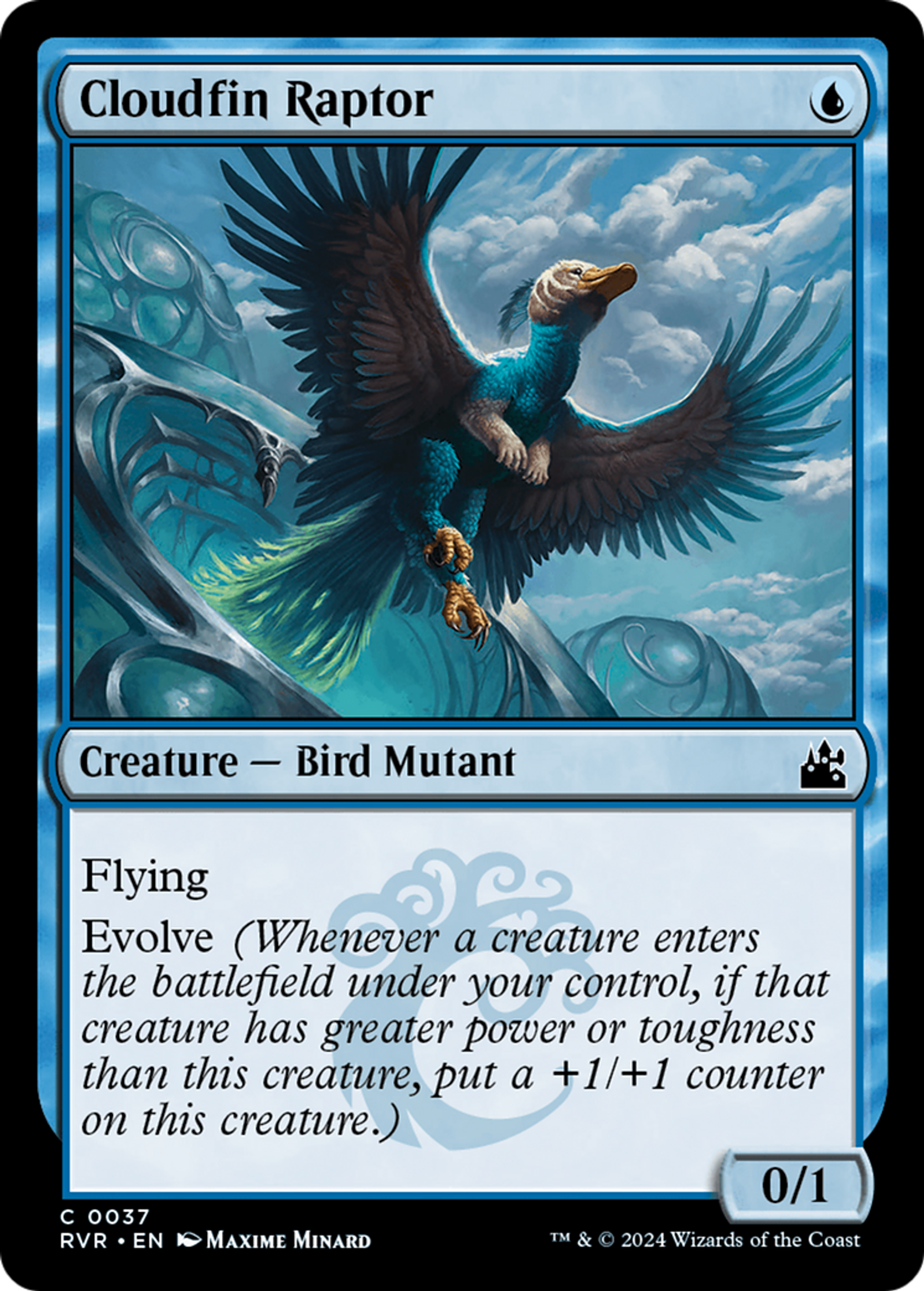 Cloudfin Raptor — Ravnica Remastered — Magic: The Gathering