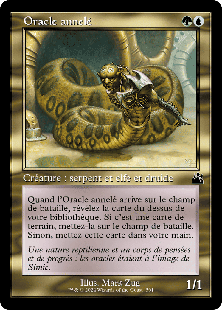 Oracle annelé — Ravnica Remastered — Magic: The Gathering
