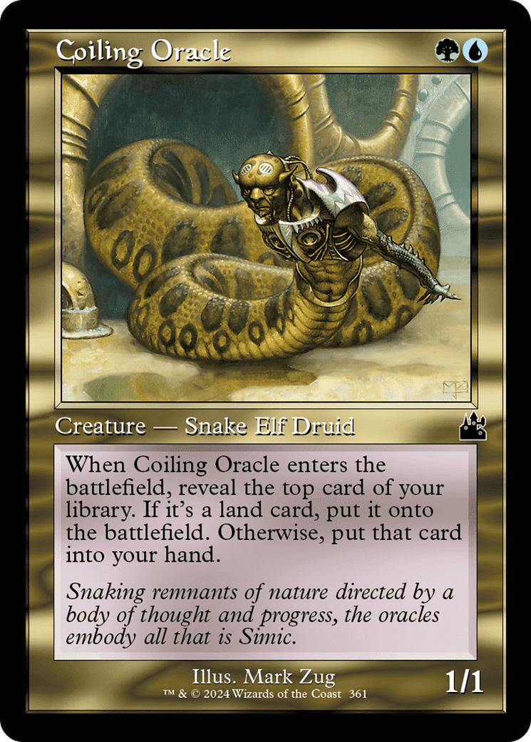Coiling Oracle — Ravnica Remastered — Magic: The Gathering
