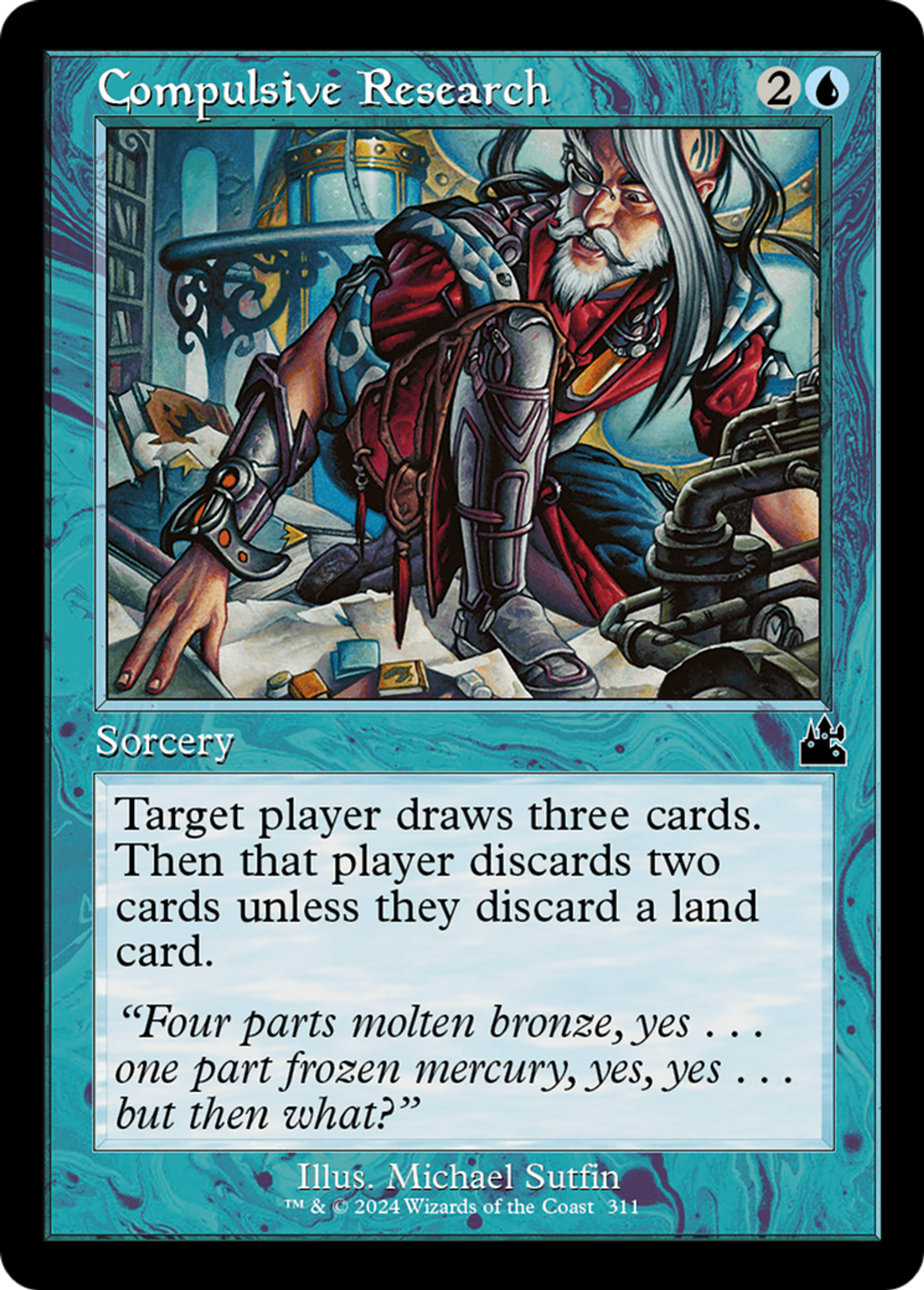 Recherche compulsive — Ravnica Remastered — Magic: The Gathering