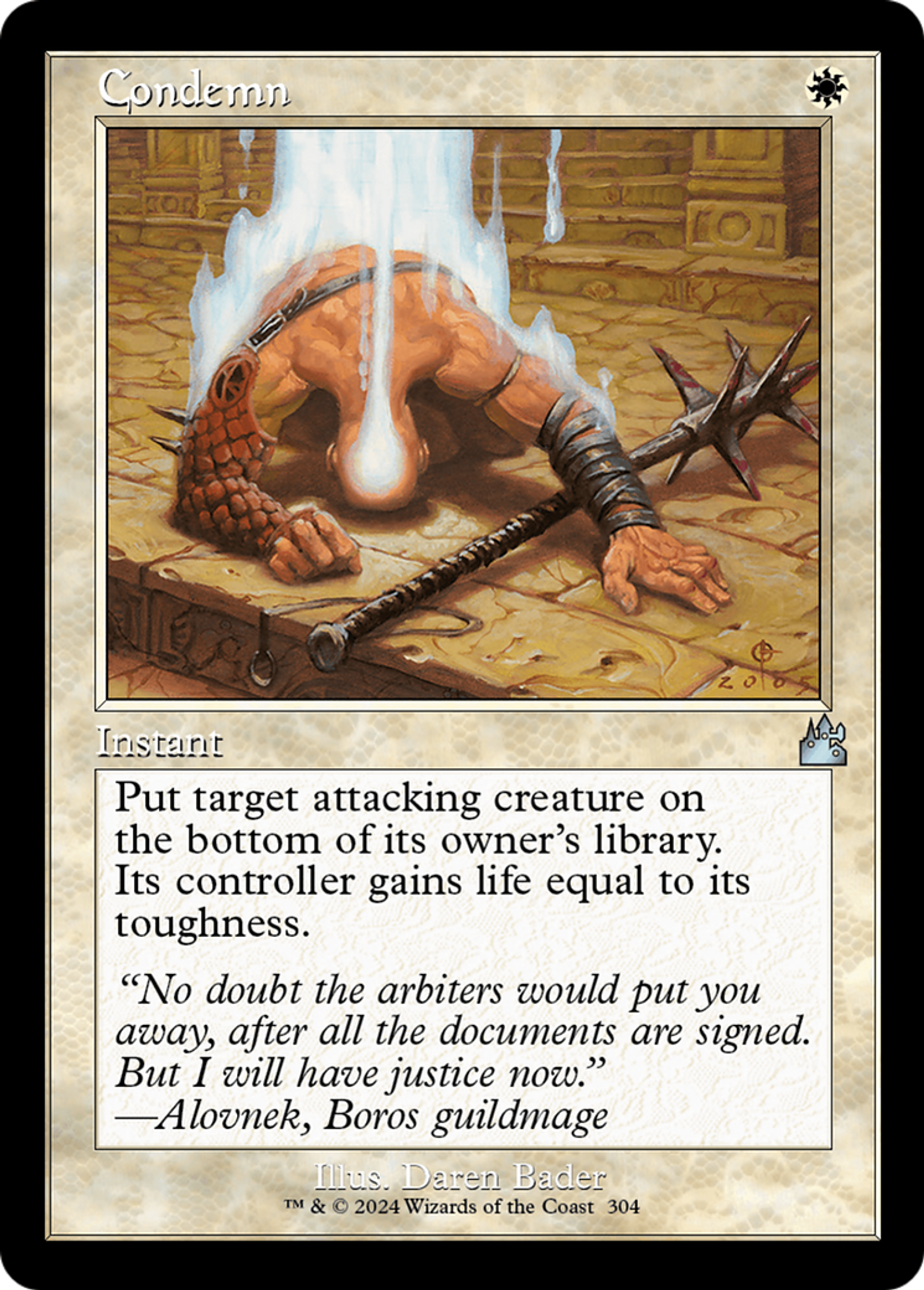 Condamnation — Ravnica Remastered — Magic: The Gathering
