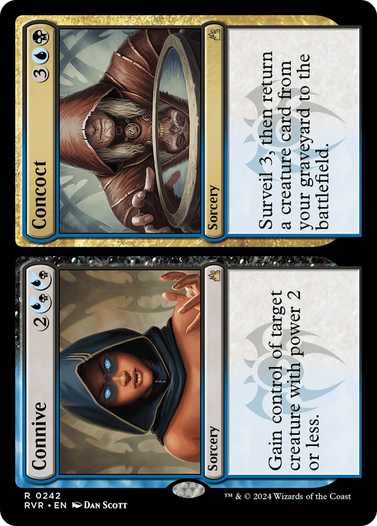 Connive // Concoct — Ravnica Remastered — Magic: The Gathering