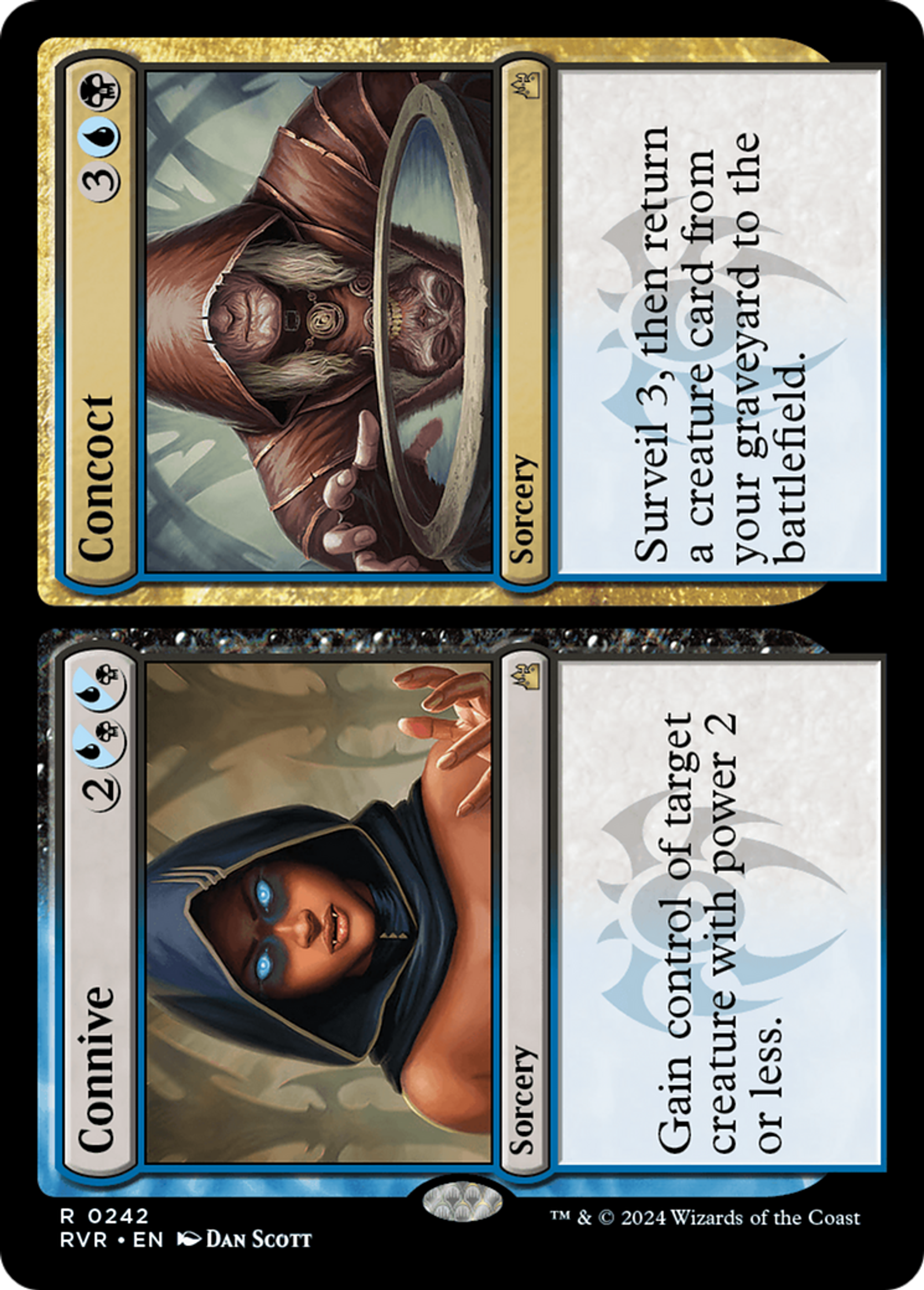 Connivence // Concoction — Ravnica Remastered — Magic: The Gathering