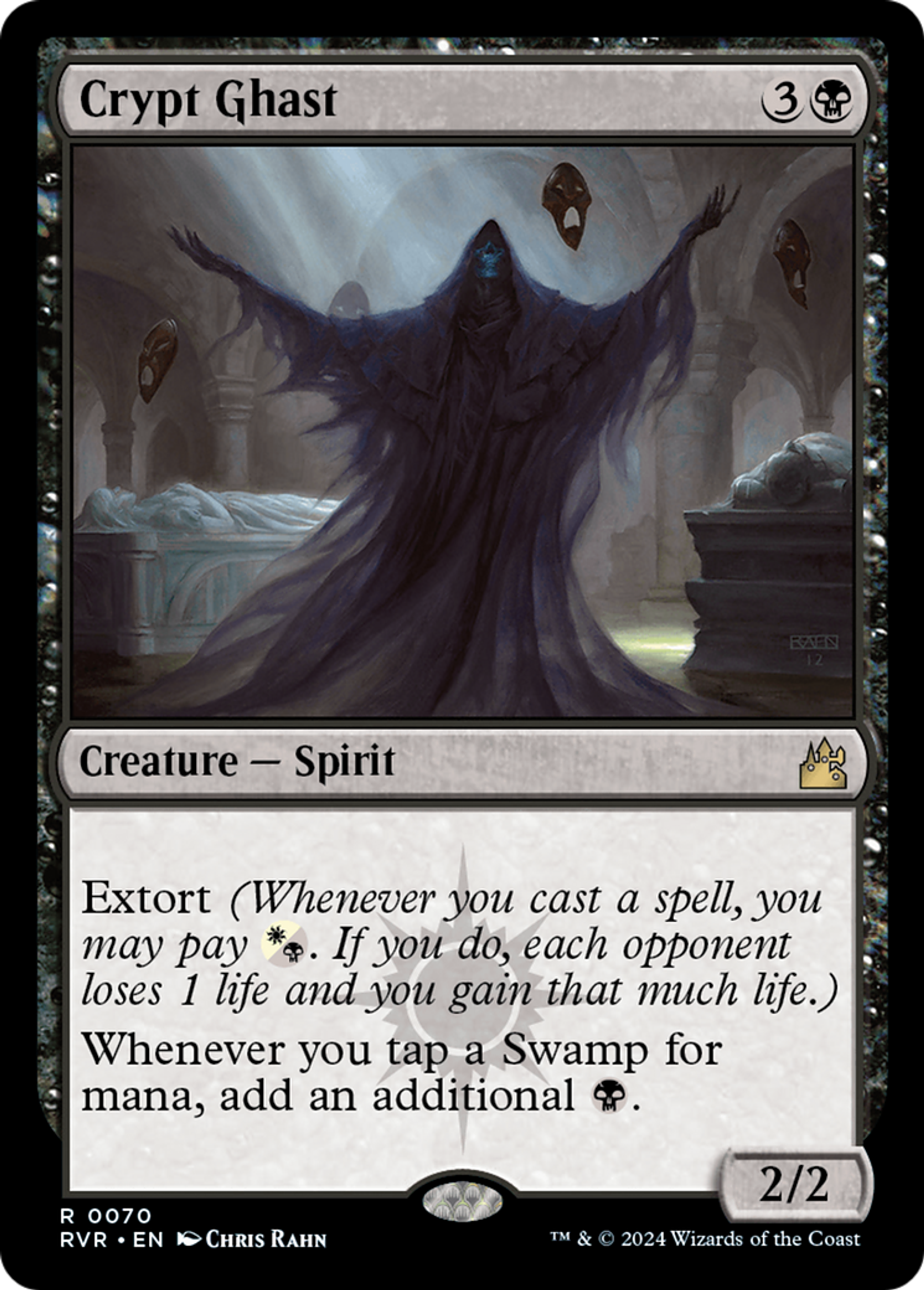 Crypt Ghast — Ravnica Remastered — Magic: The Gathering