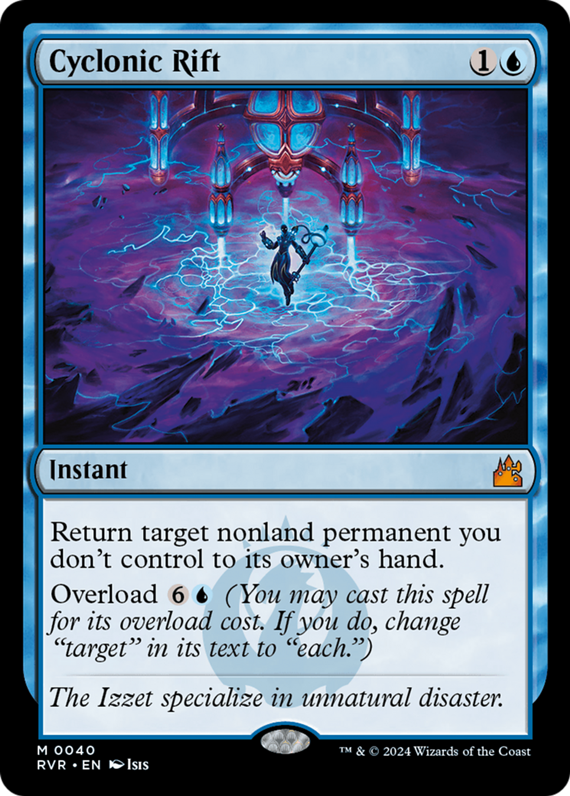 Cyclonic Rift — Ravnica Remastered — Magic: The Gathering