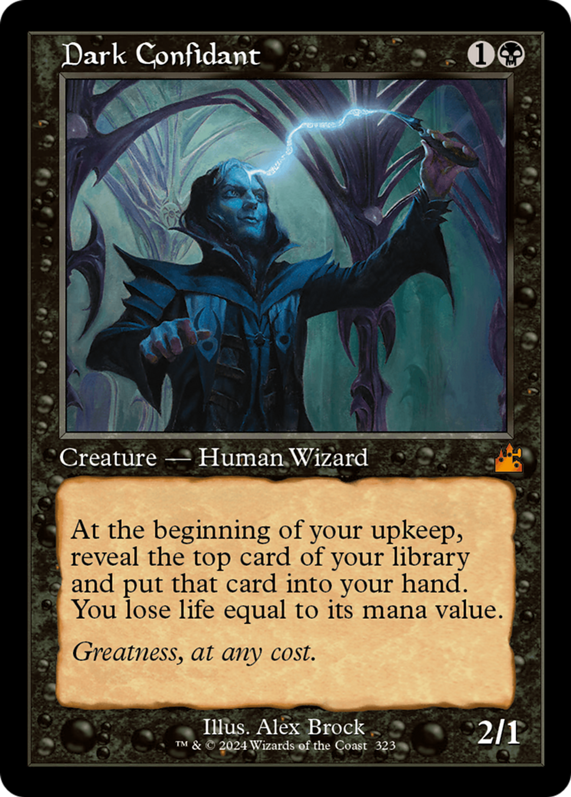 Dark Confidant — Ravnica Remastered — Magic: The Gathering