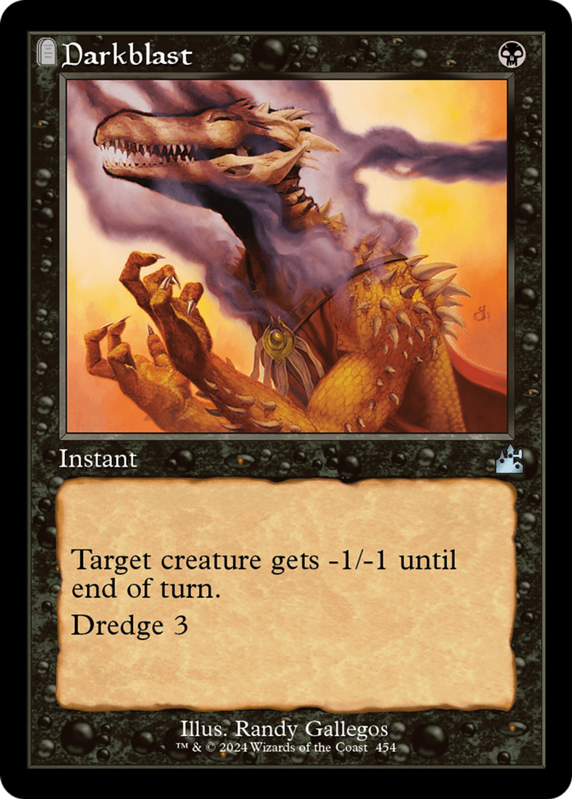 Darkblast — Ravnica Remastered — Magic: The Gathering