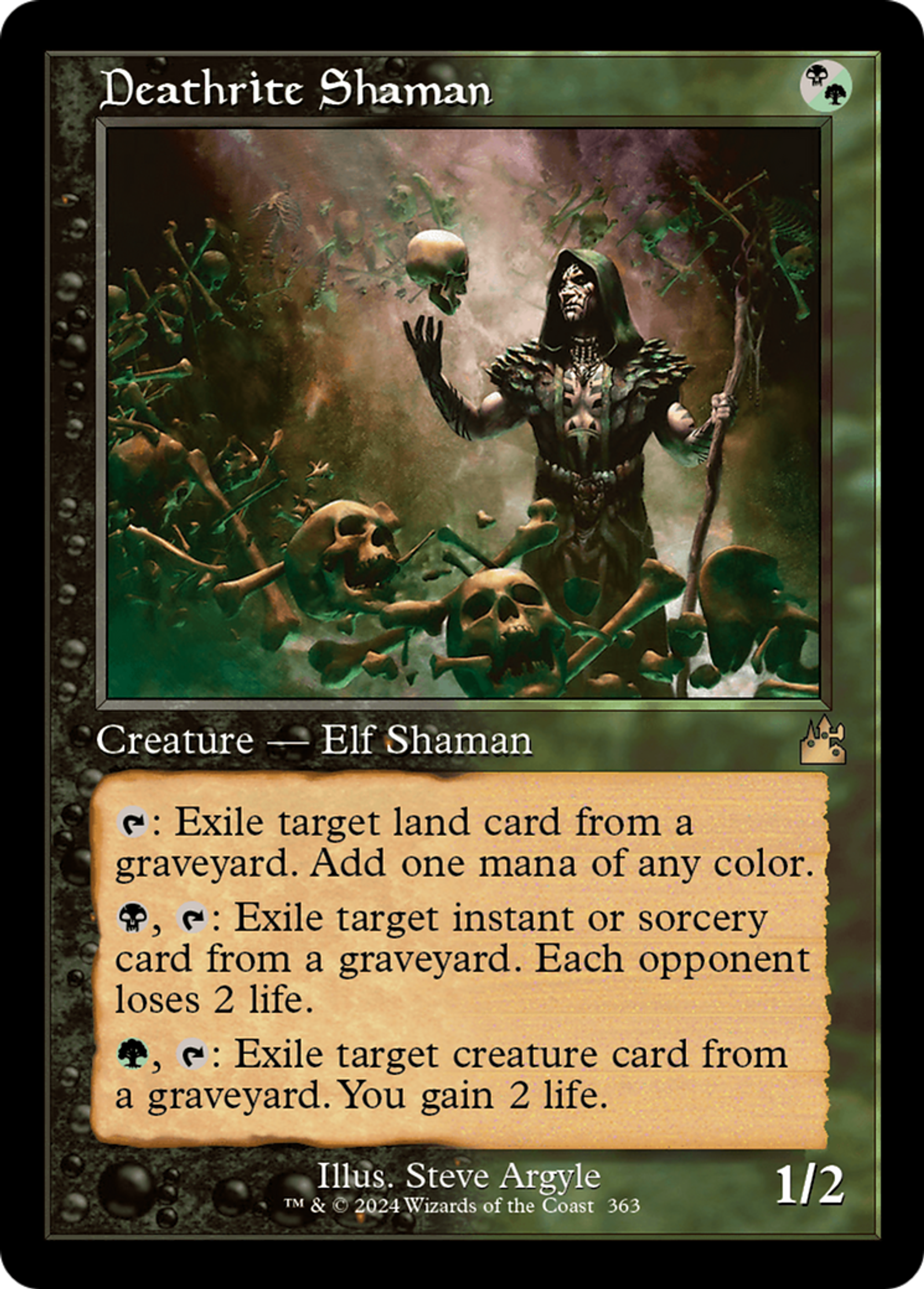 Deathrite Shaman — Ravnica Remastered — Magic: The Gathering