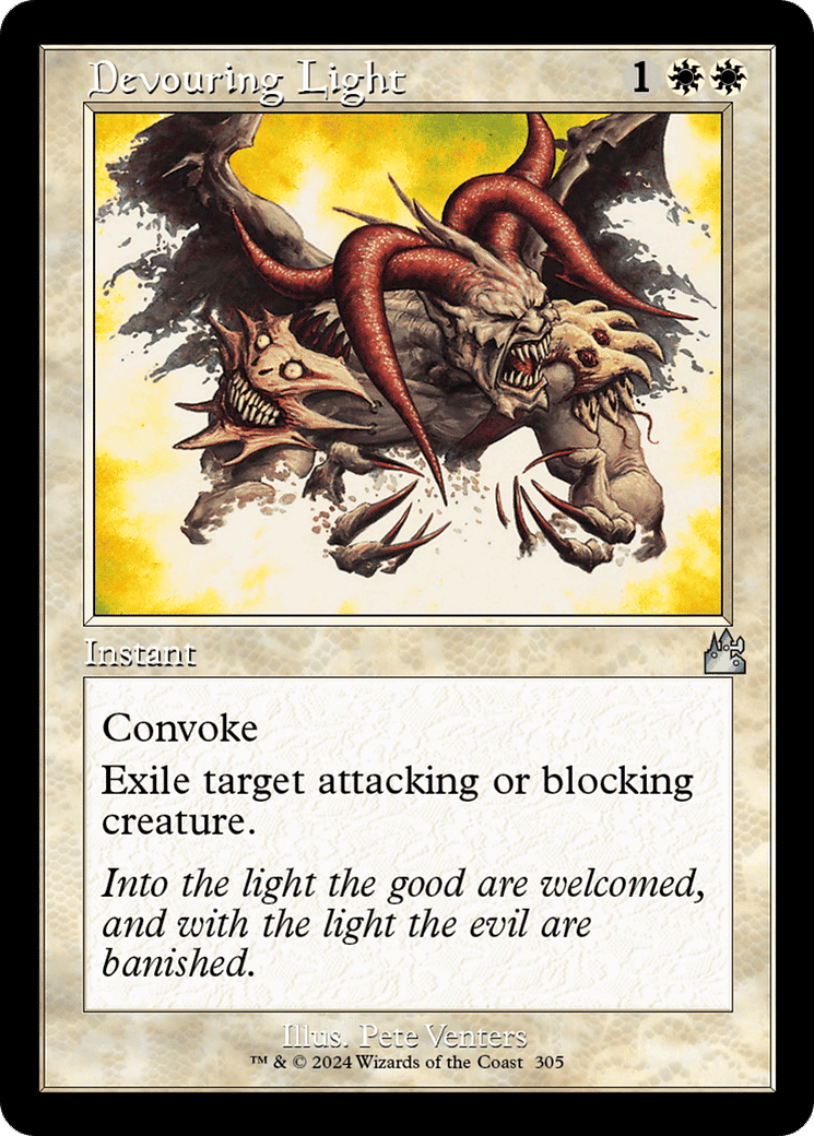 Devouring Light — Ravnica Remastered — Magic: The Gathering