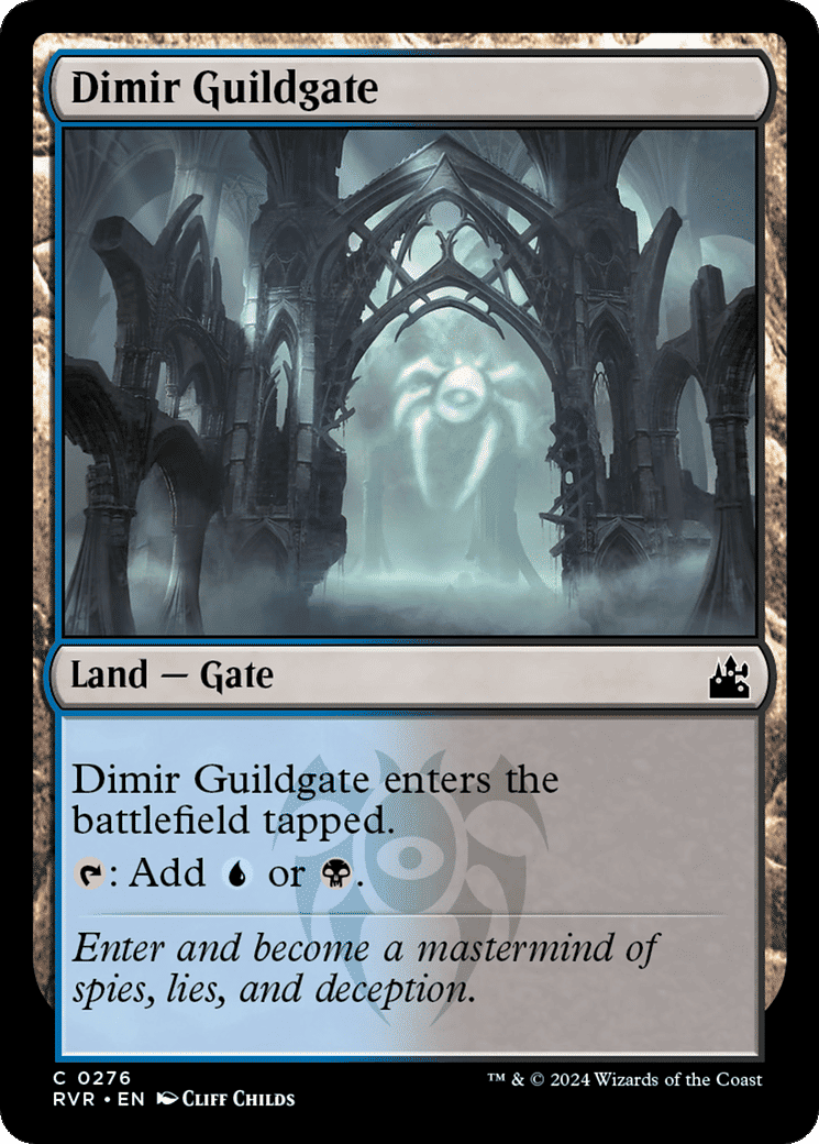 Dimir Guildgate — Ravnica Remastered — Magic: The Gathering