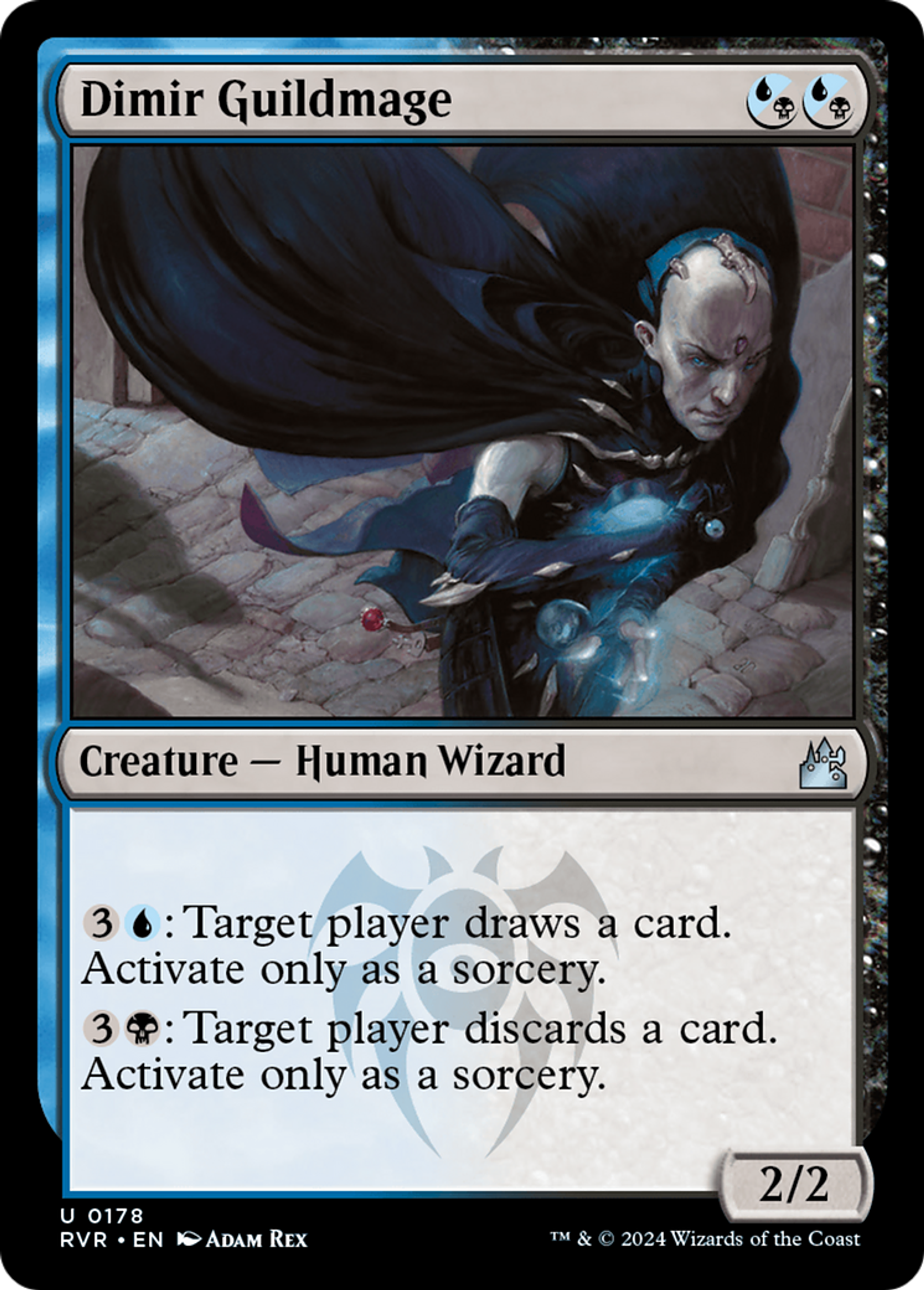 Dimir Guildmage — Ravnica Remastered — Magic: The Gathering