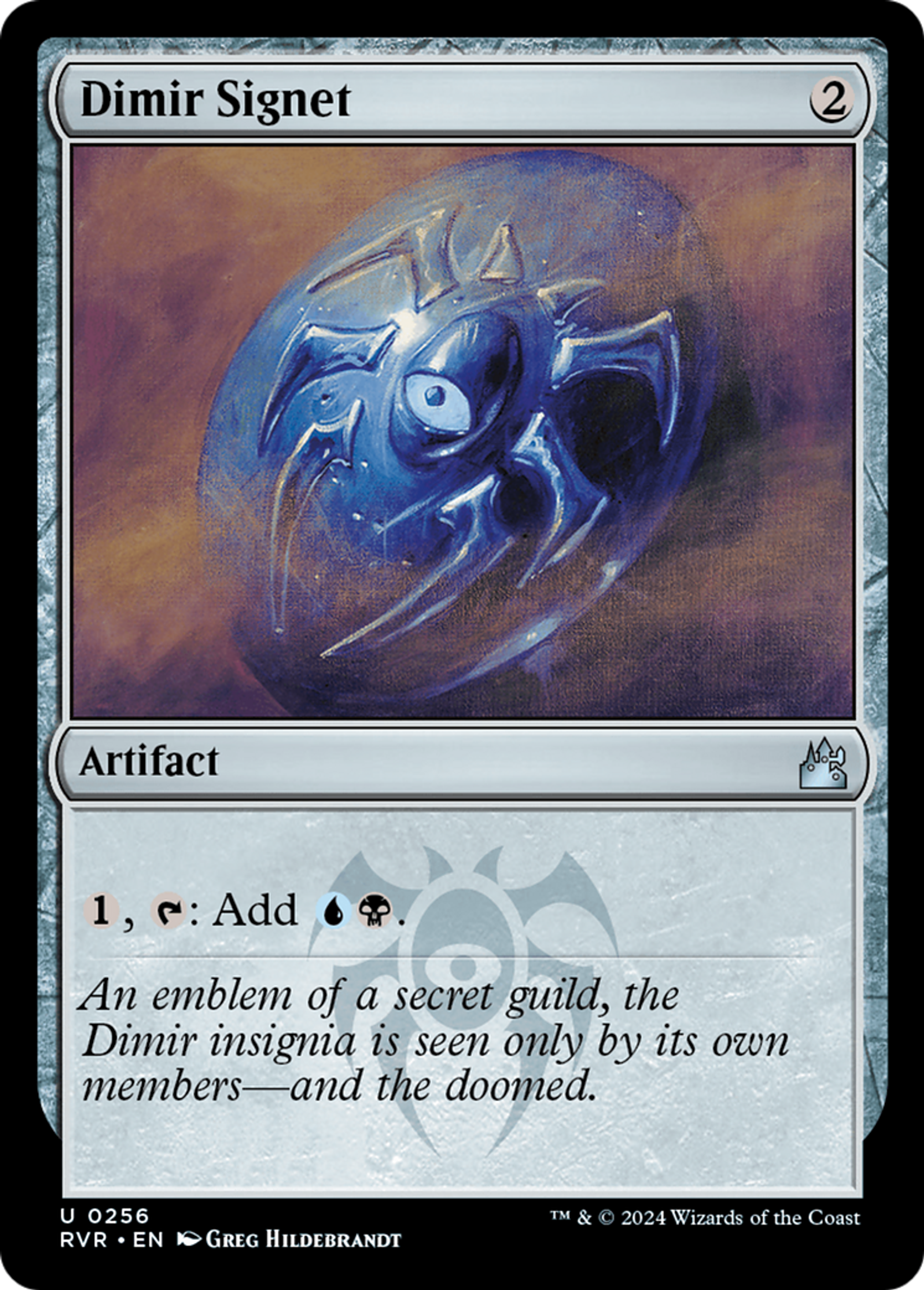 Cachet de Dimir — Ravnica Remastered — Magic: The Gathering