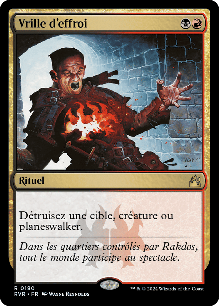 Vrille d'effroi — Ravnica Remastered — Magic: The Gathering