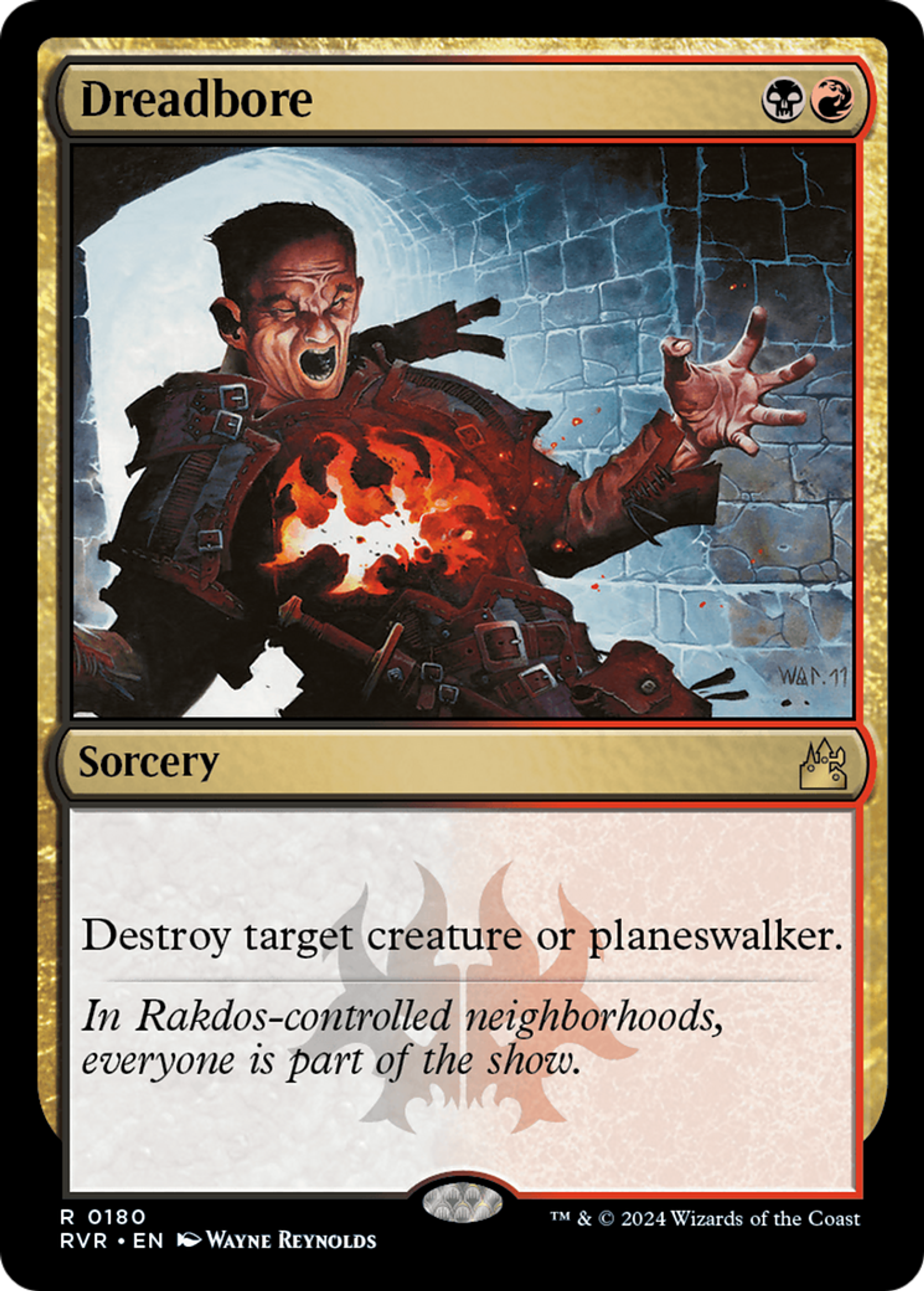 Dreadbore — Ravnica Remastered — Magic: The Gathering