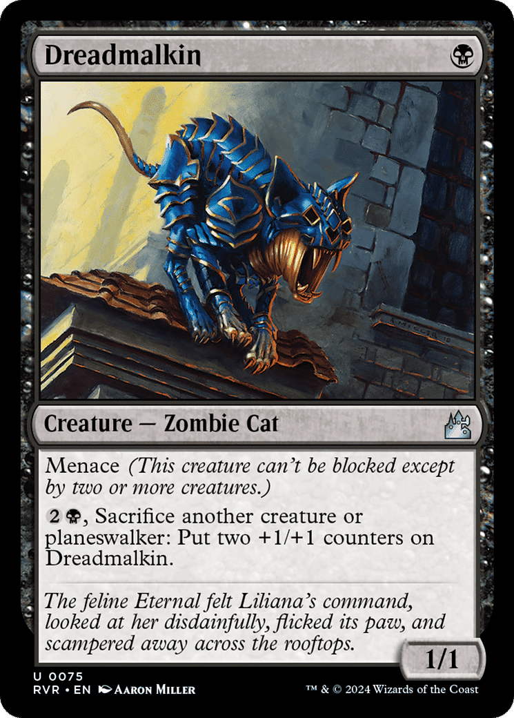 Dreadmalkin — Ravnica Remastered — Magic: The Gathering