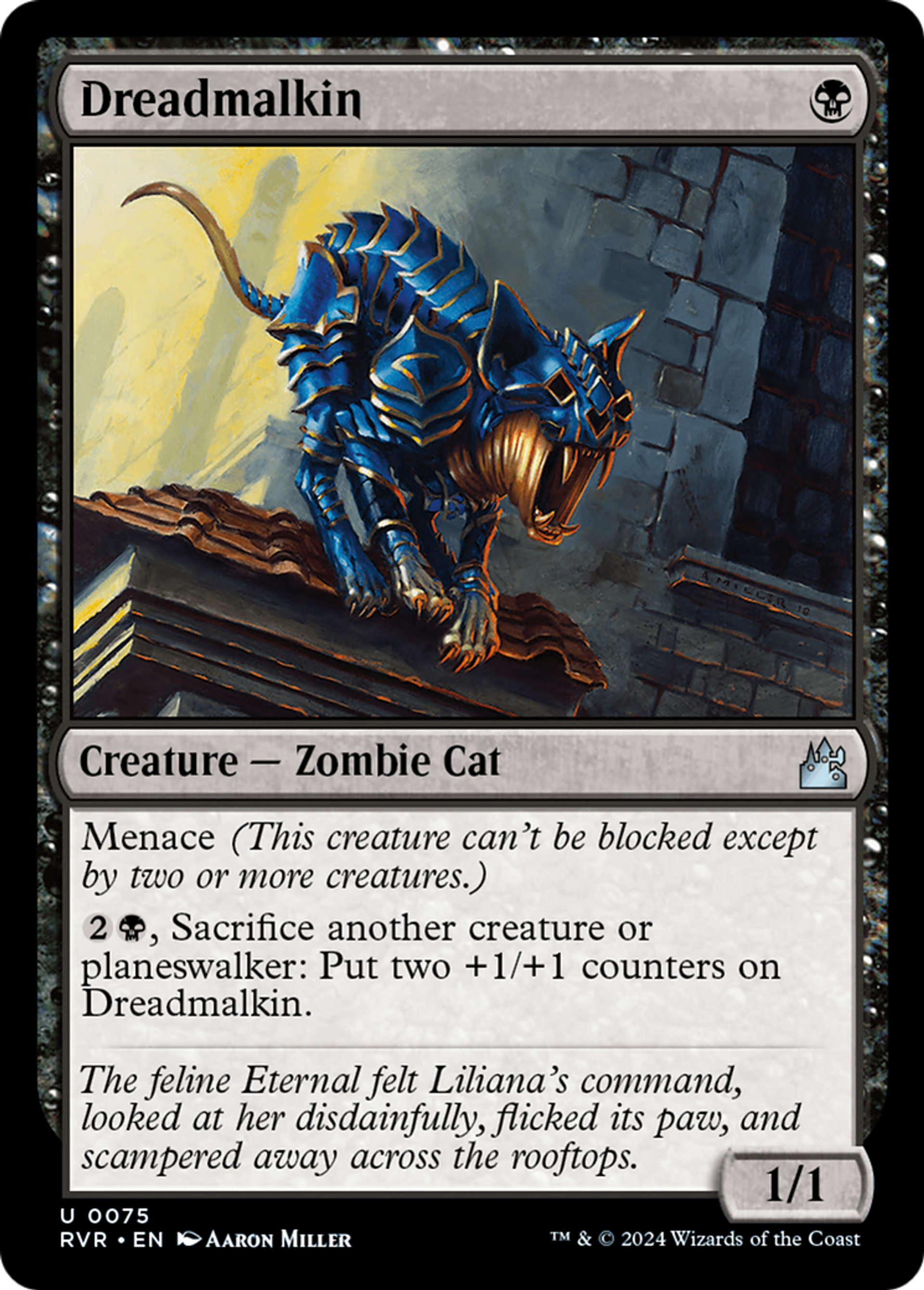 Dreadmalkin — Ravnica Remastered — Magic: The Gathering
