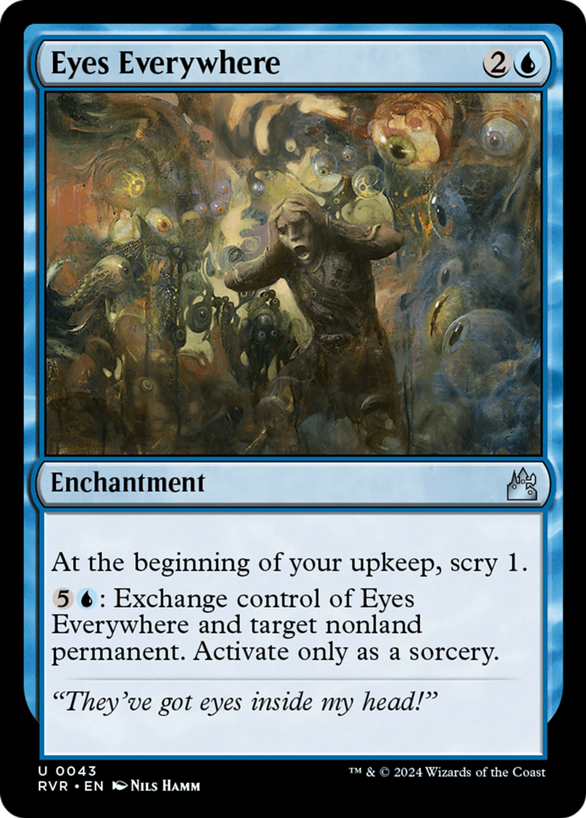 Eyes Everywhere — Ravnica Remastered — Magic: The Gathering