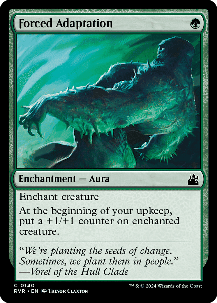 Forced Adaptation — Ravnica Remastered — Magic: The Gathering