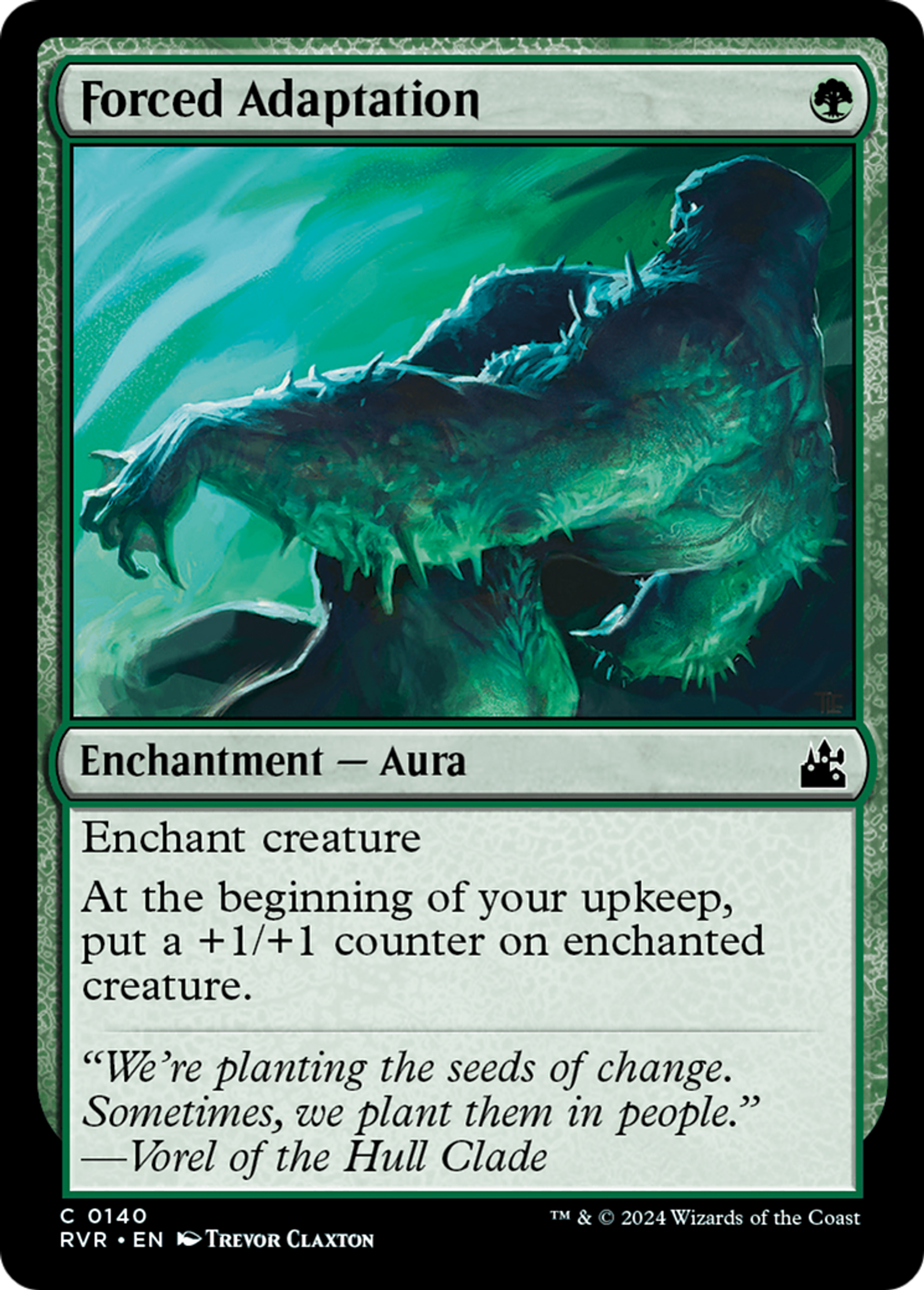 Forced Adaptation — Ravnica Remastered — Magic: The Gathering