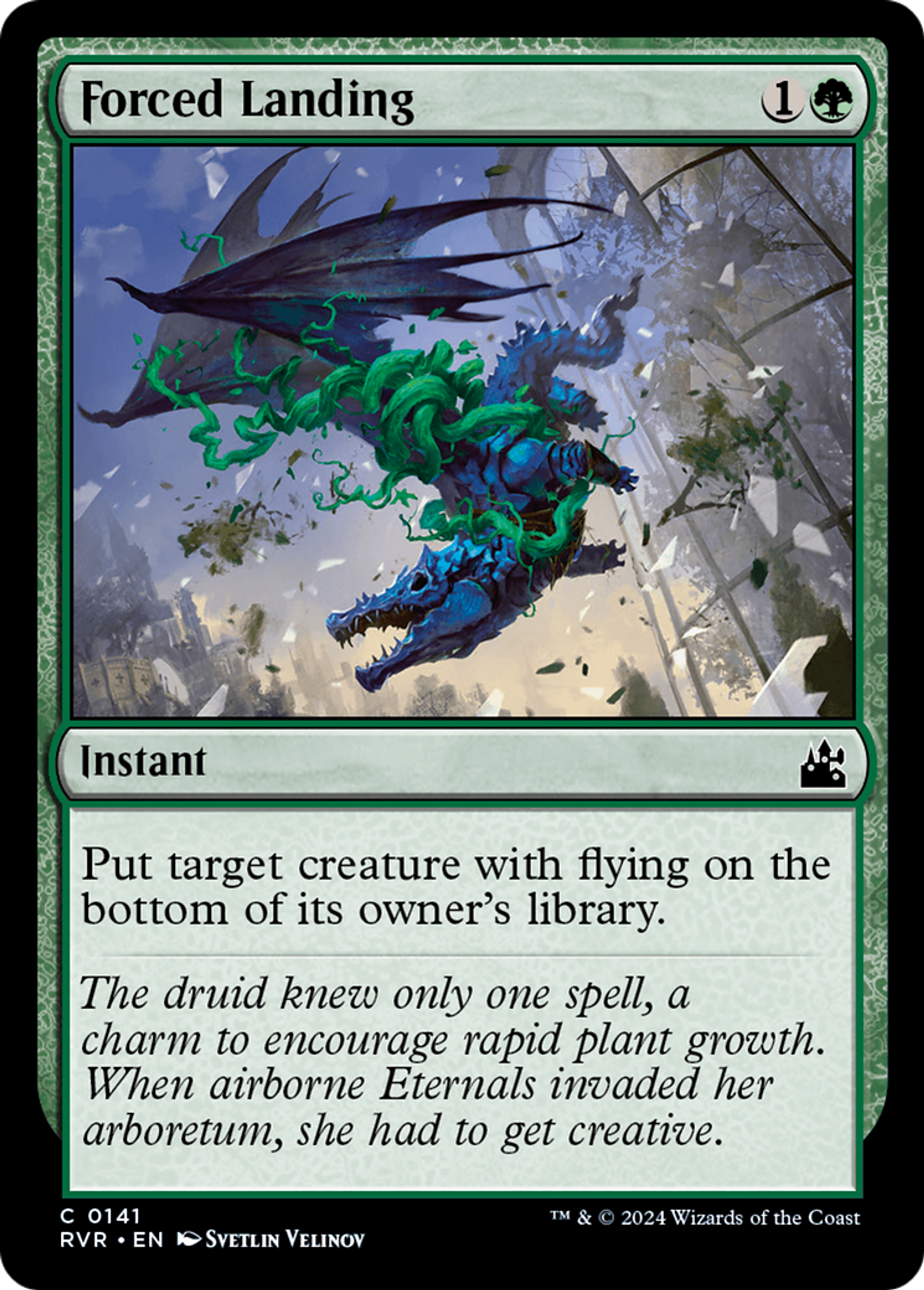 Forced Landing — Ravnica Remastered — Magic: The Gathering