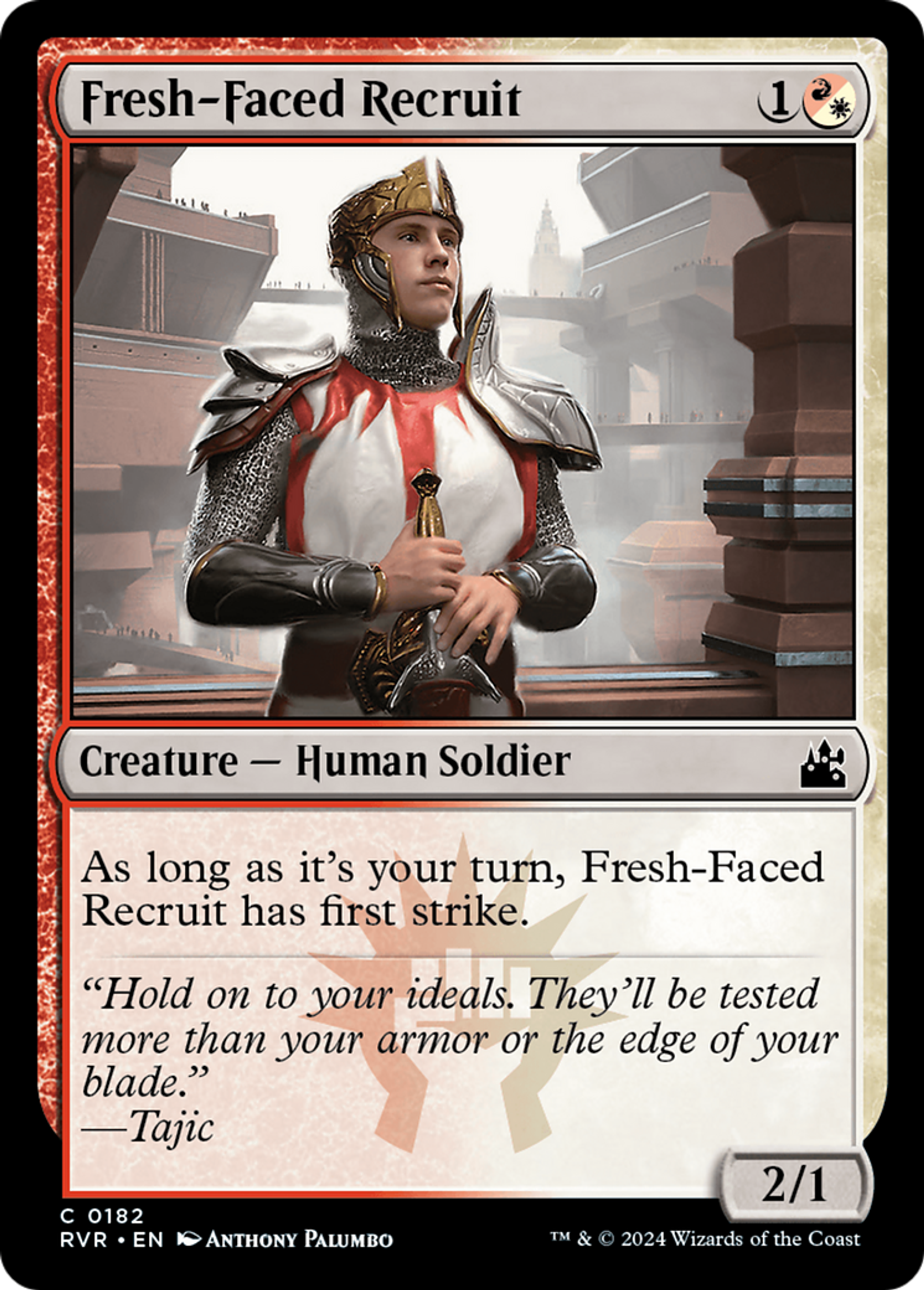 Fresh-Faced Recruit — Ravnica Remastered — Magic: The Gathering