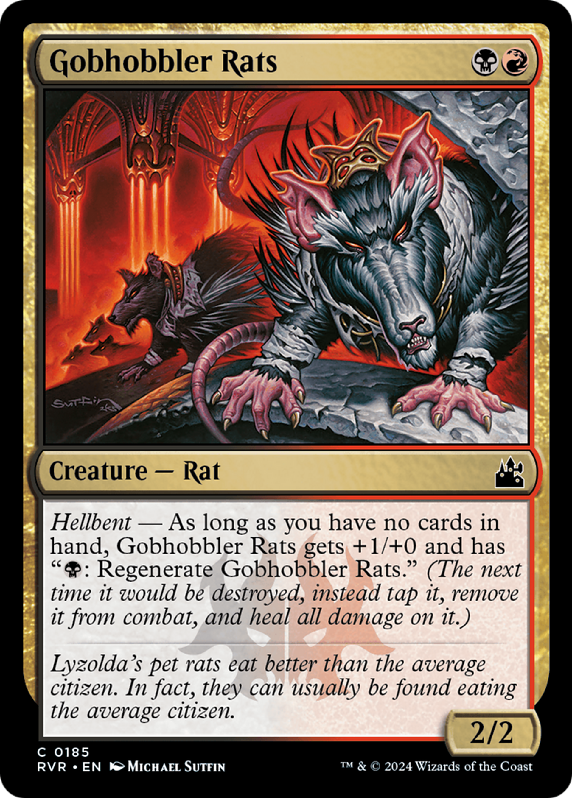 Gobhobbler Rats — Ravnica Remastered — Magic: The Gathering