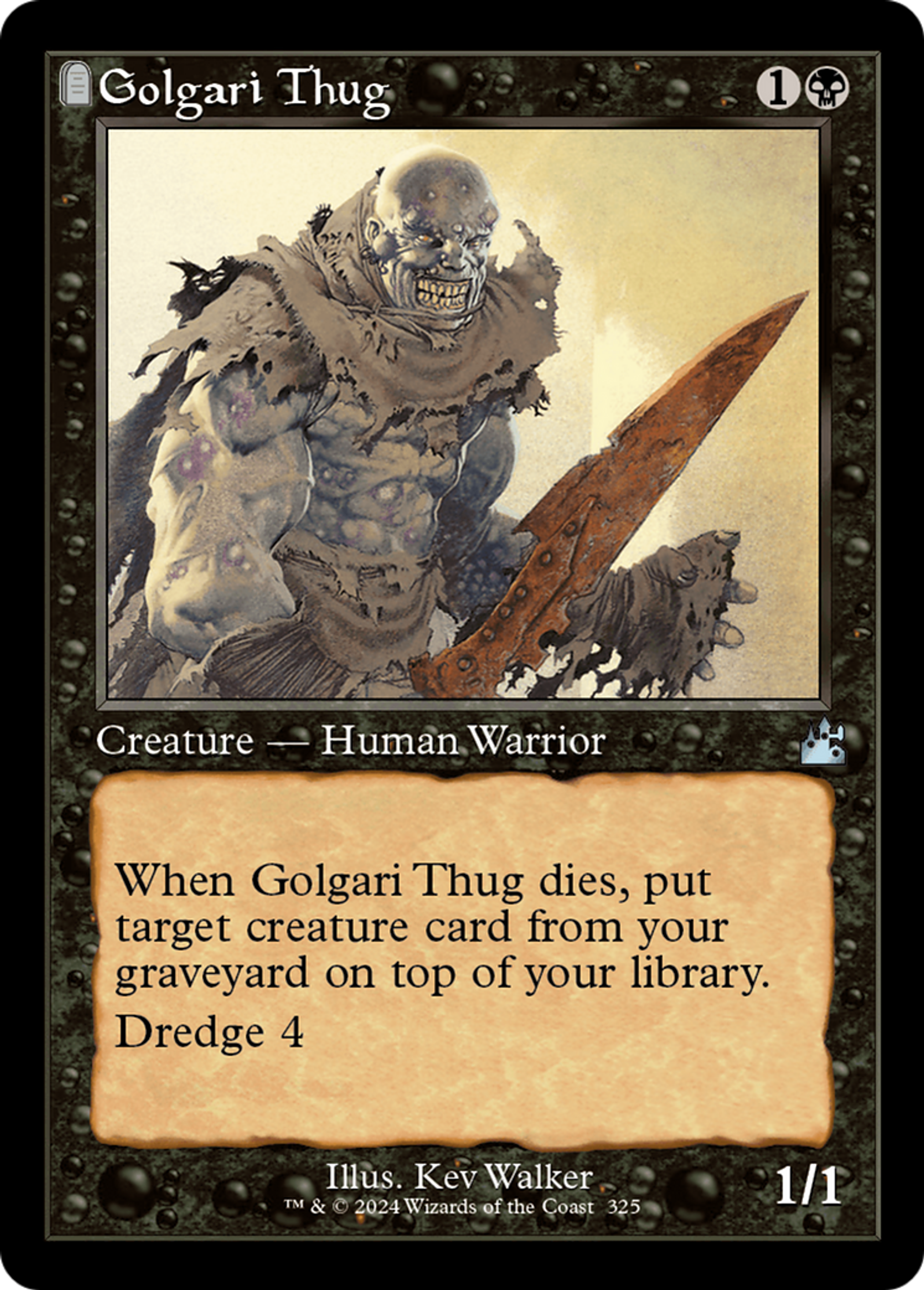 Golgari Thug — Ravnica Remastered — Magic: The Gathering