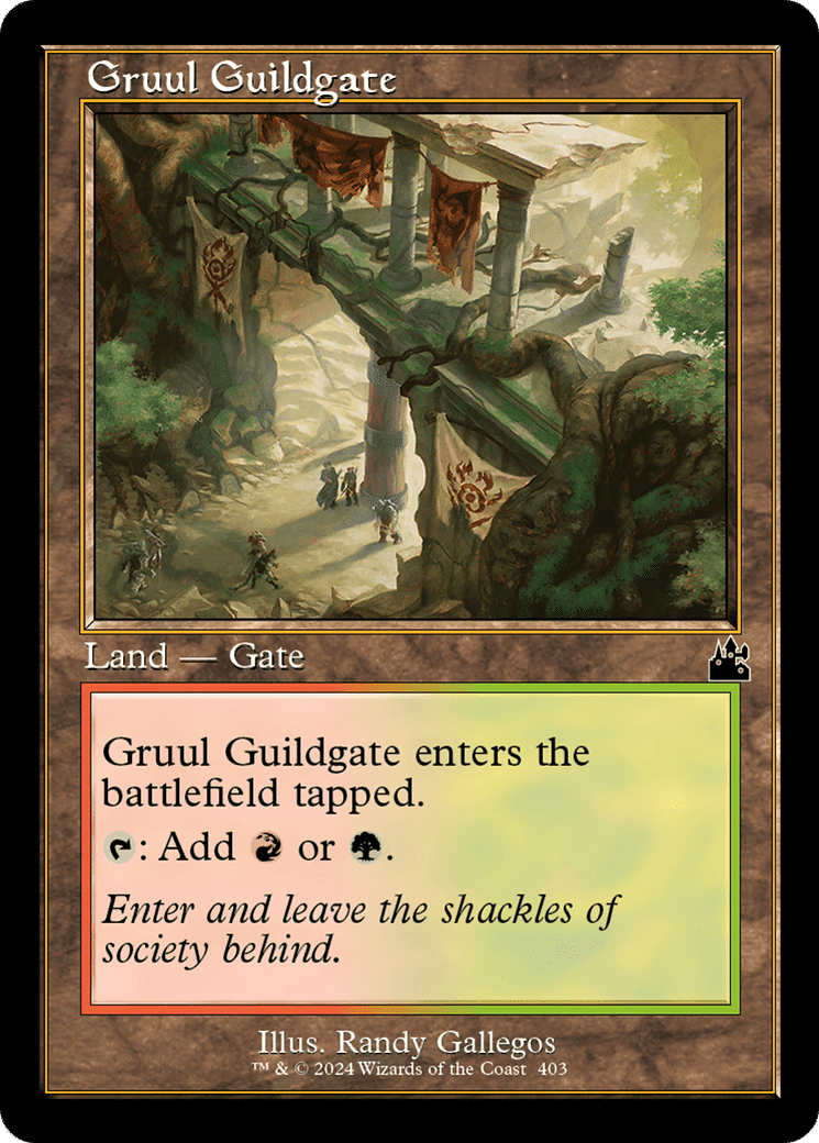 Gruul Guildgate — Ravnica Remastered — Magic: The Gathering