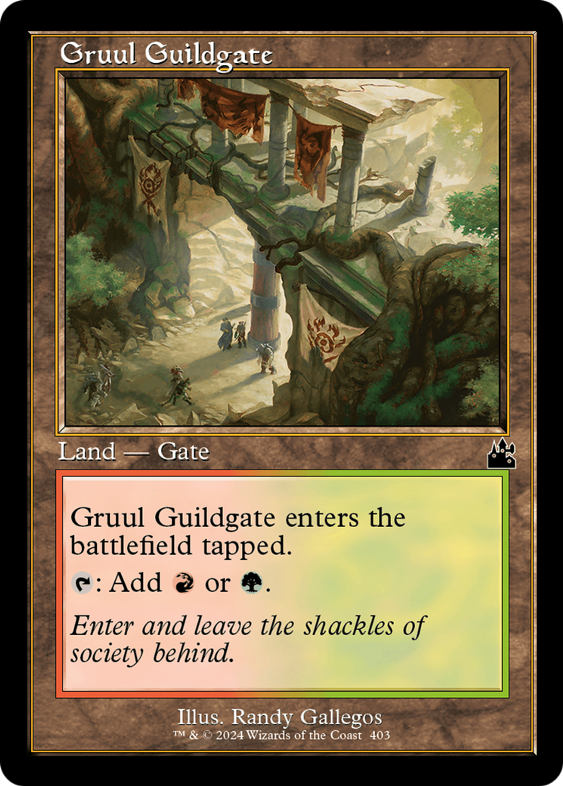 Gruul Guildgate — Ravnica Remastered — Magic: The Gathering