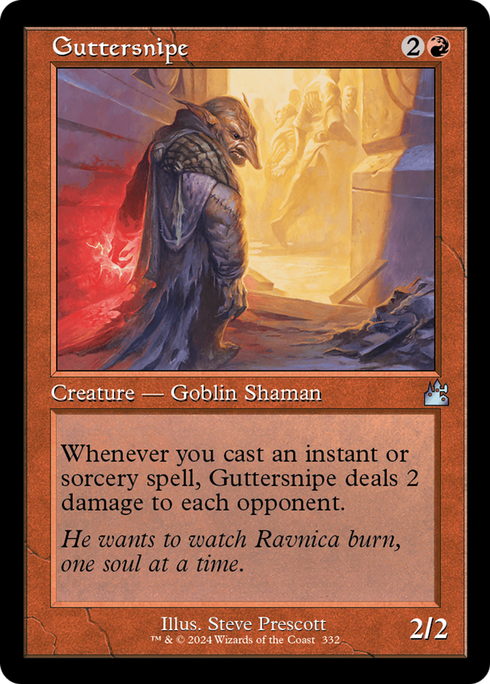 Guttersnipe — Ravnica Remastered — Magic: The Gathering