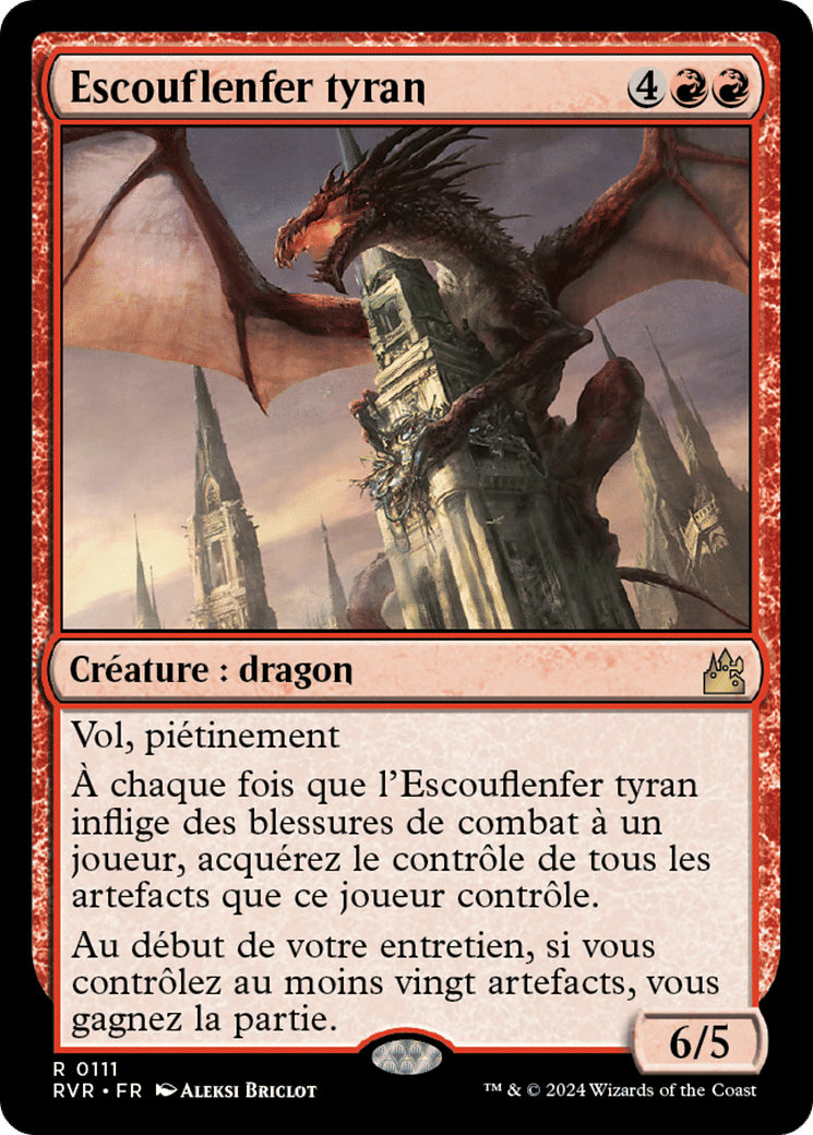 Escouflenfer tyran — Ravnica Remastered — Magic: The Gathering