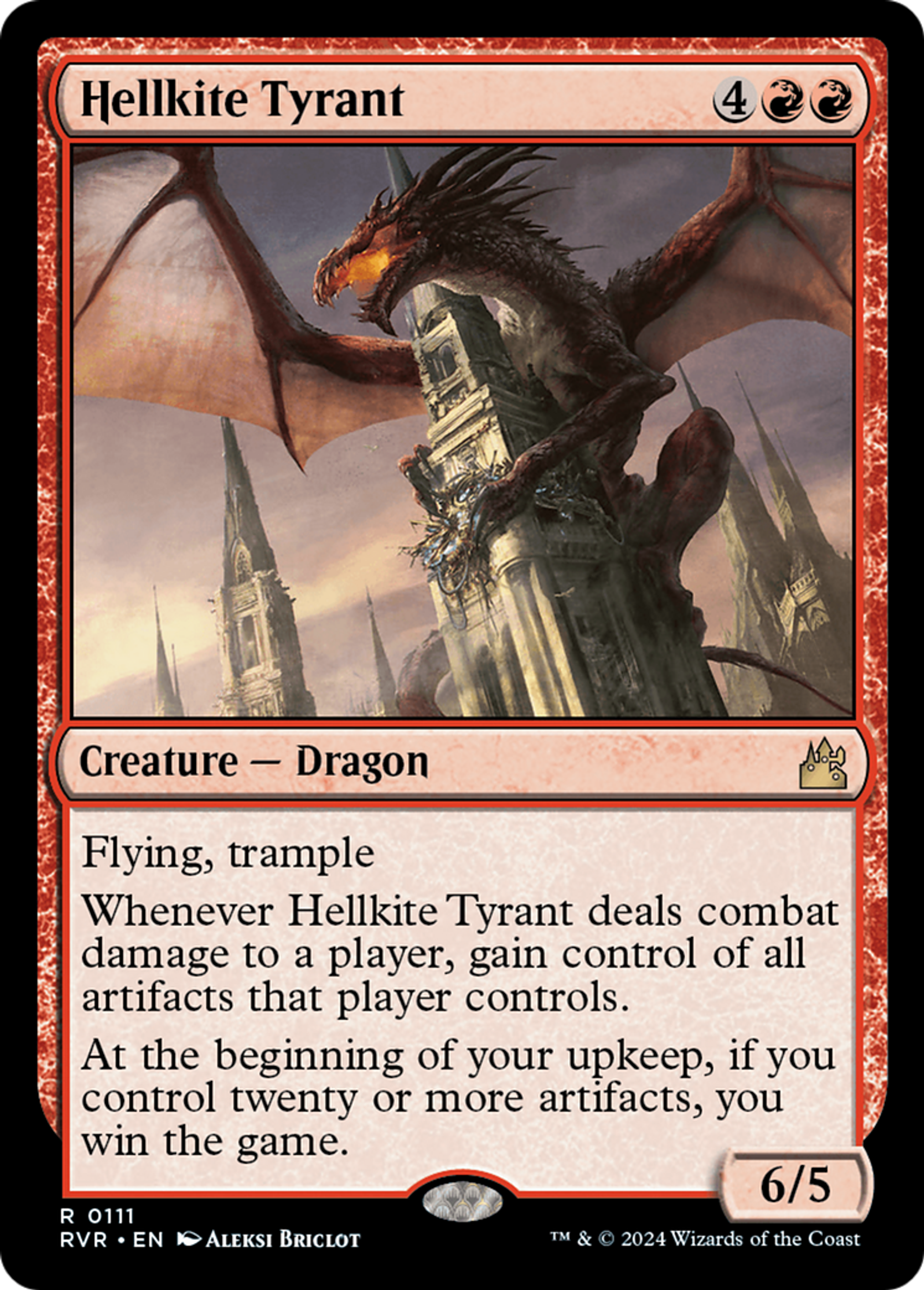 Escouflenfer tyran — Ravnica Remastered — Magic: The Gathering