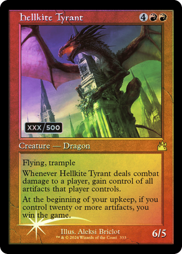 Hellkite Tyrant — Ravnica Remastered — Magic: The Gathering
