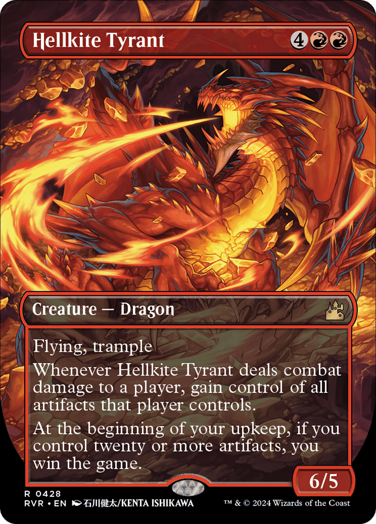 Hellkite Tyrant — Ravnica Remastered — Magic: The Gathering