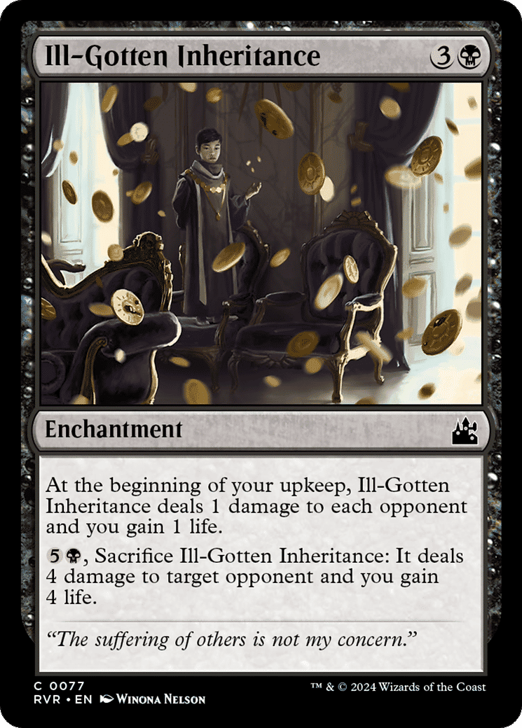 Ill-Gotten Inheritance — Ravnica Remastered — Magic: The Gathering