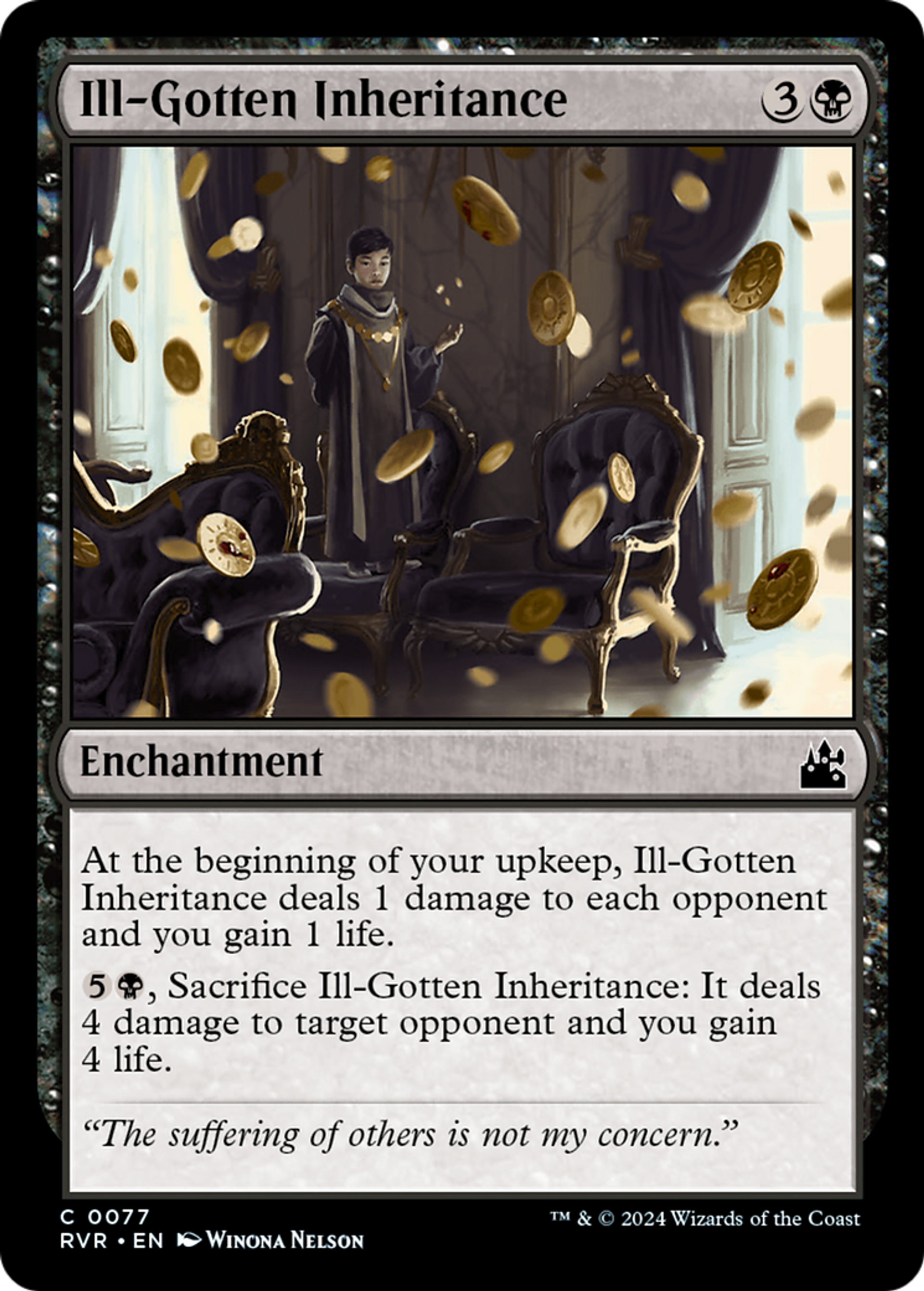 Ill-Gotten Inheritance — Ravnica Remastered — Magic: The Gathering
