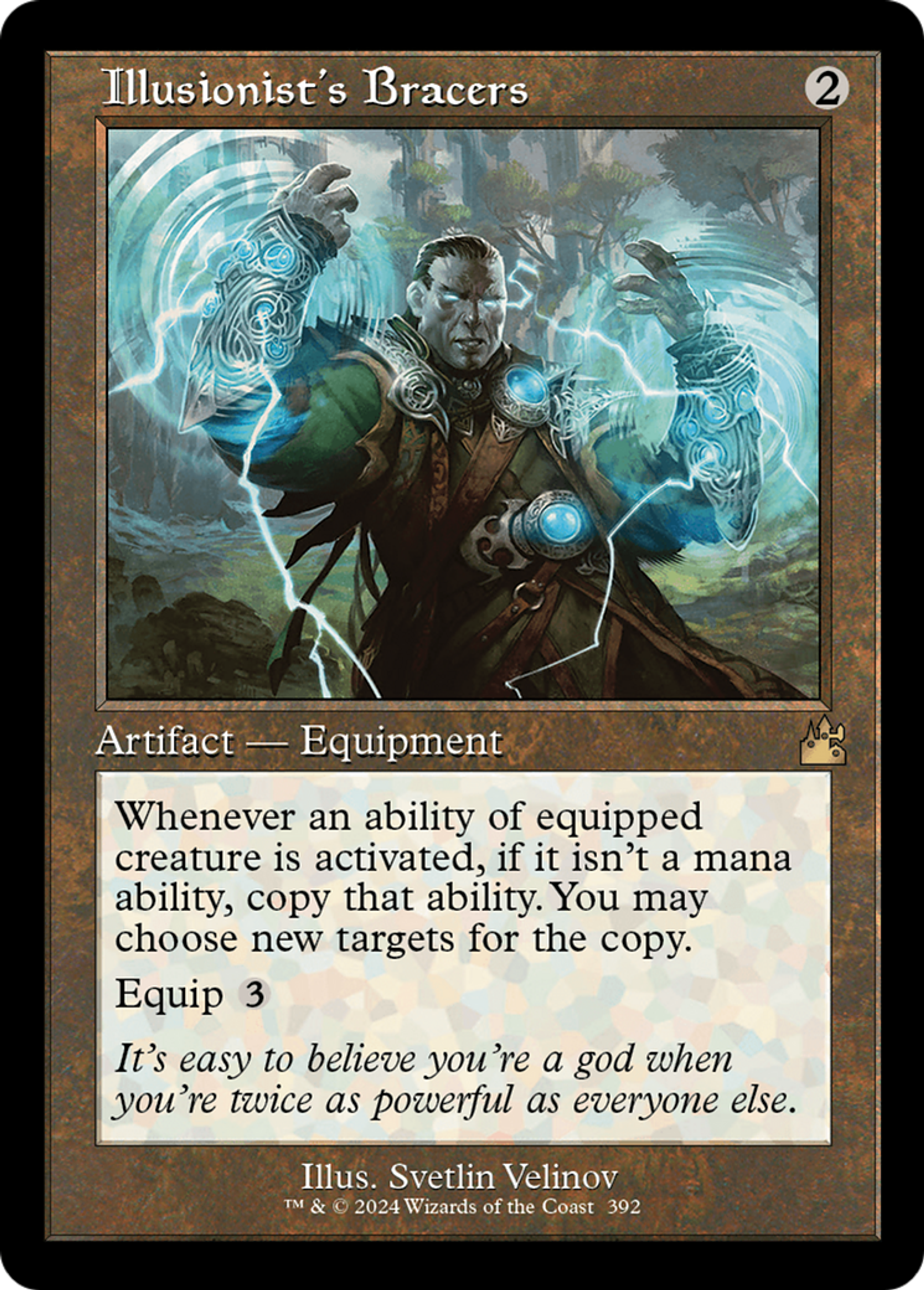 Illusionist's Bracers — Ravnica Remastered — Magic: The Gathering