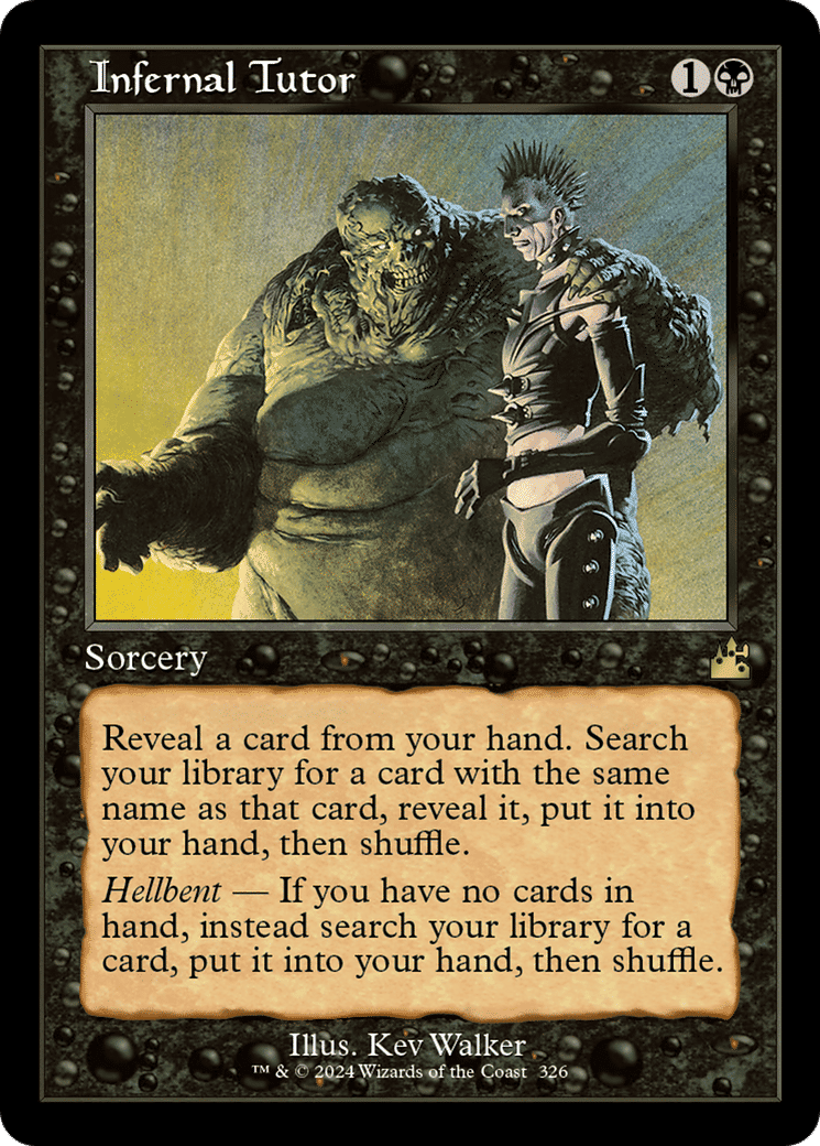 Infernal Tutor — Ravnica Remastered — Magic: The Gathering