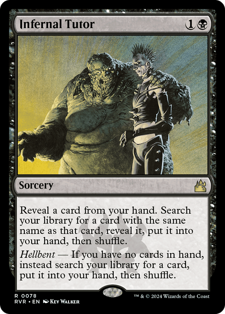 Infernal Tutor — Ravnica Remastered — Magic: The Gathering