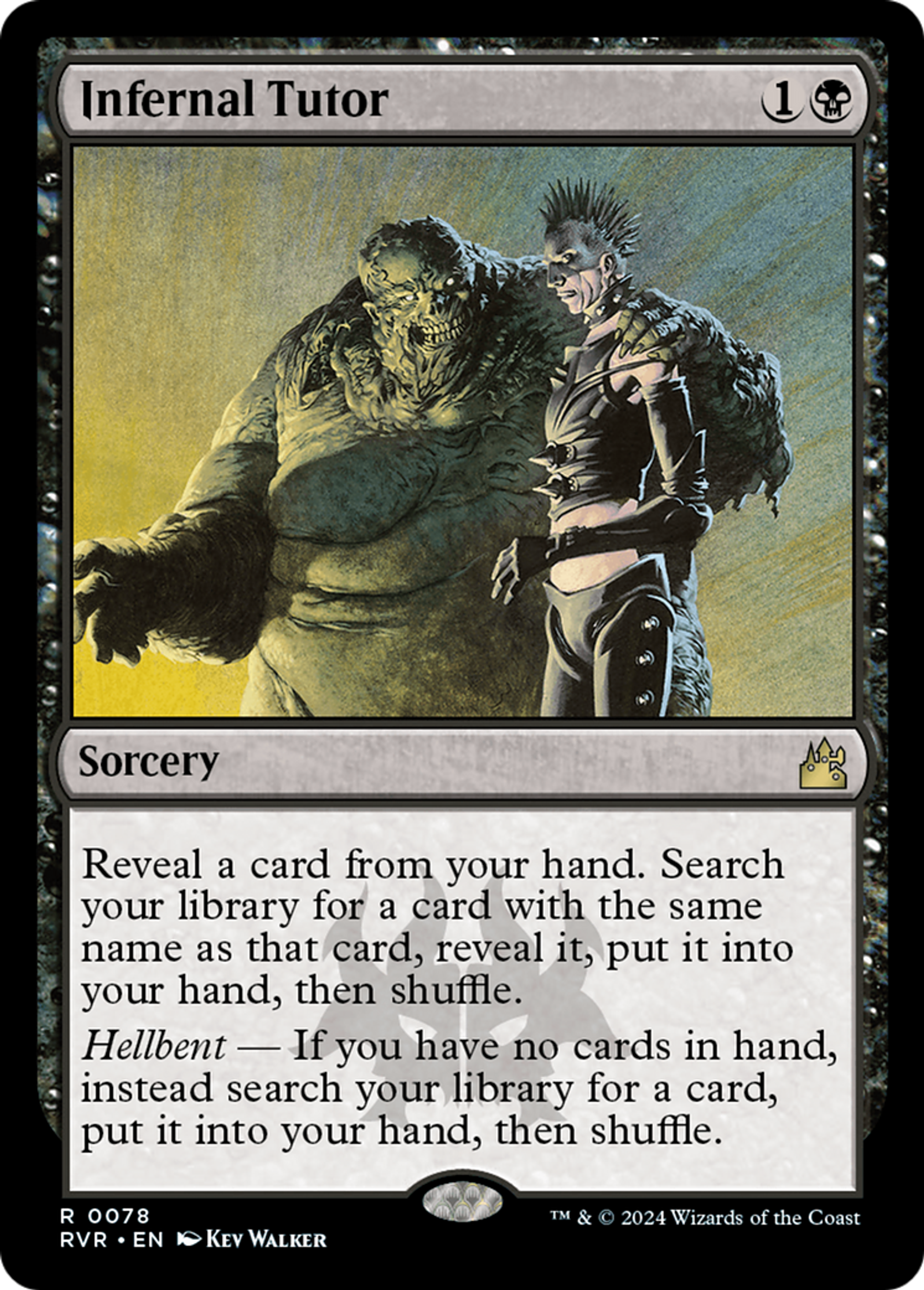 Infernal Tutor — Ravnica Remastered — Magic: The Gathering