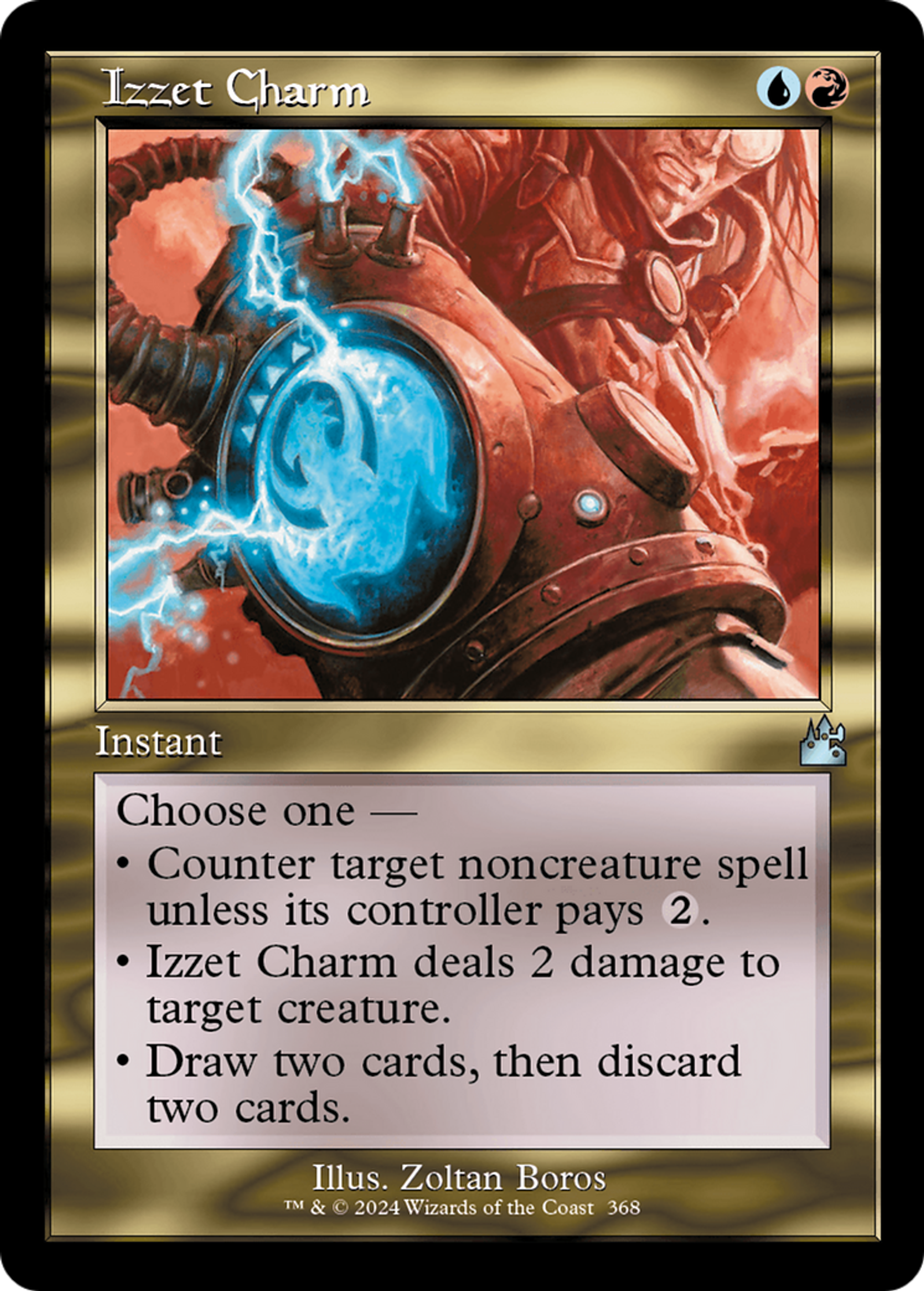 Izzet Charm — Ravnica Remastered — Magic: The Gathering