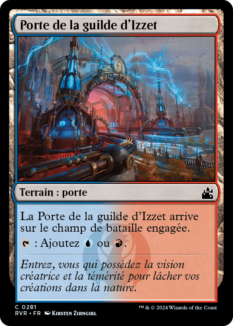 Porte de la guilde d'Izzet — Ravnica Remastered — Magic: The Gathering